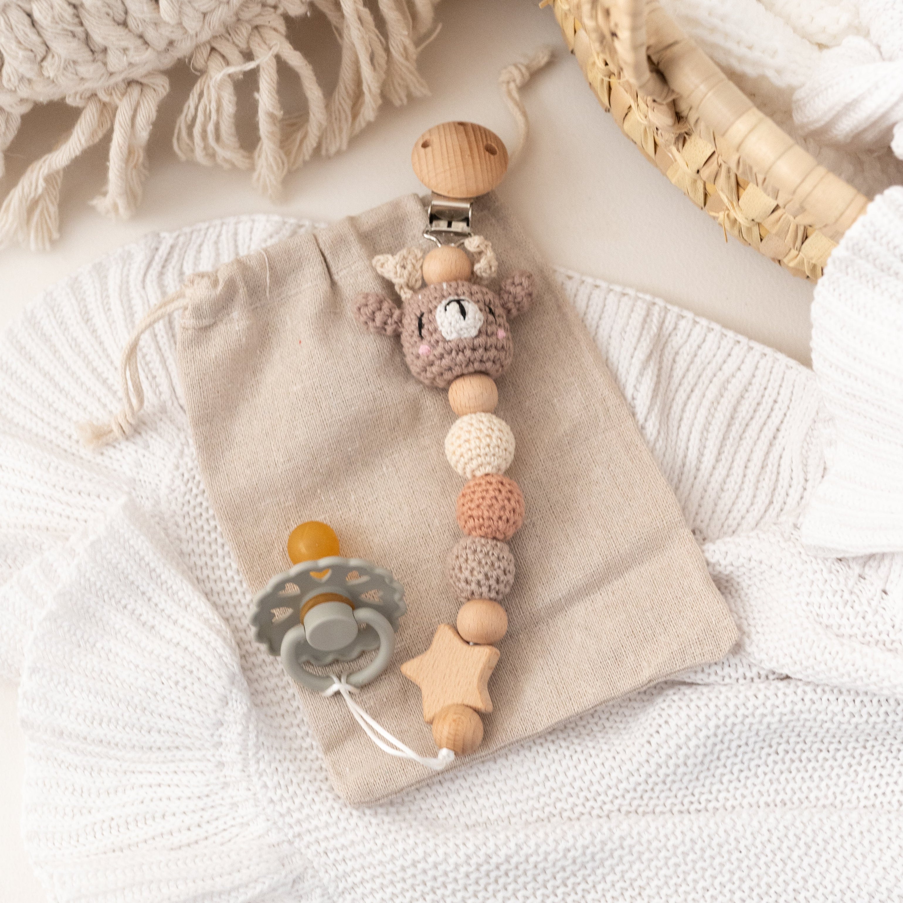 Schnullerkette Tiere