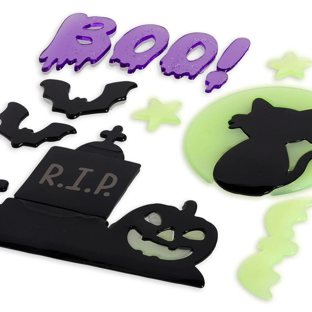 LEGAMI Set mit Gel-Fensteraufklebern - Windo-Glow Katze