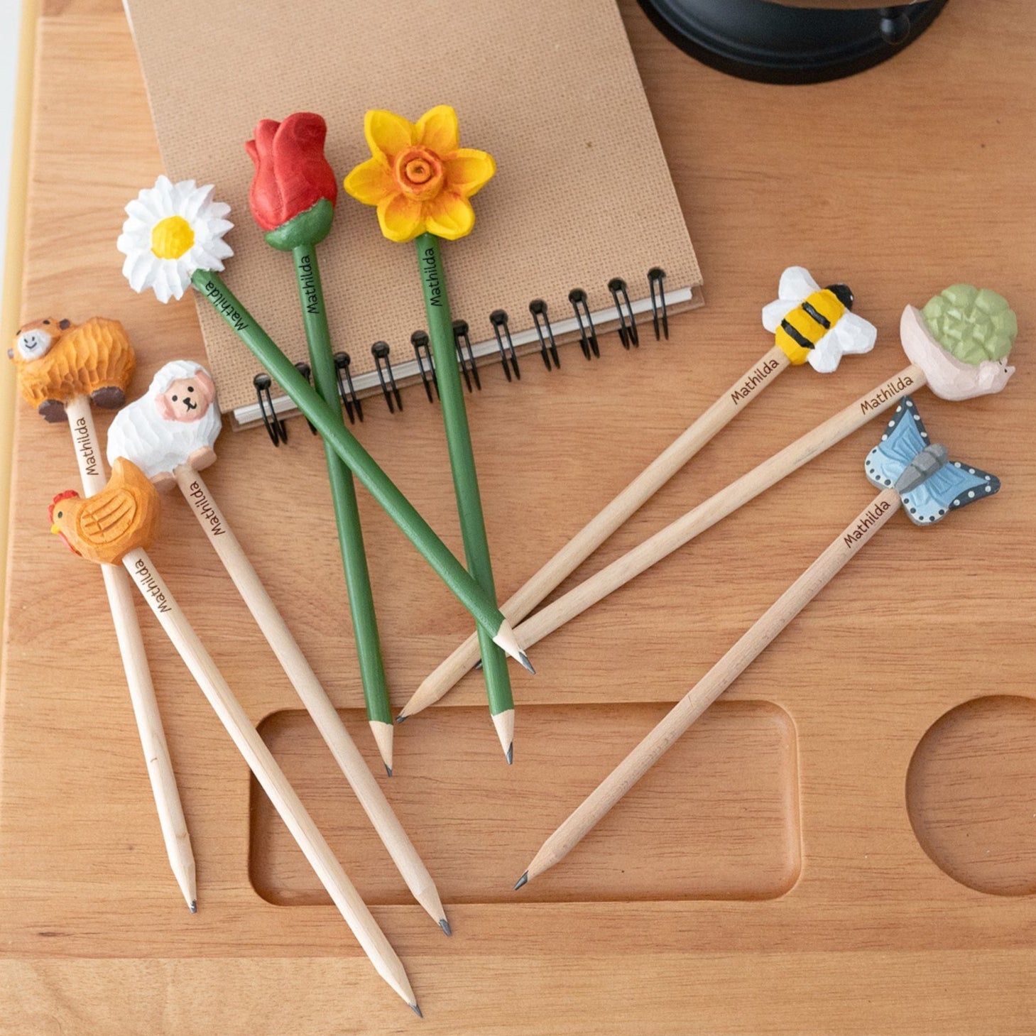 SASSANDBELLE Bleistift 3er Set - personalisierbar