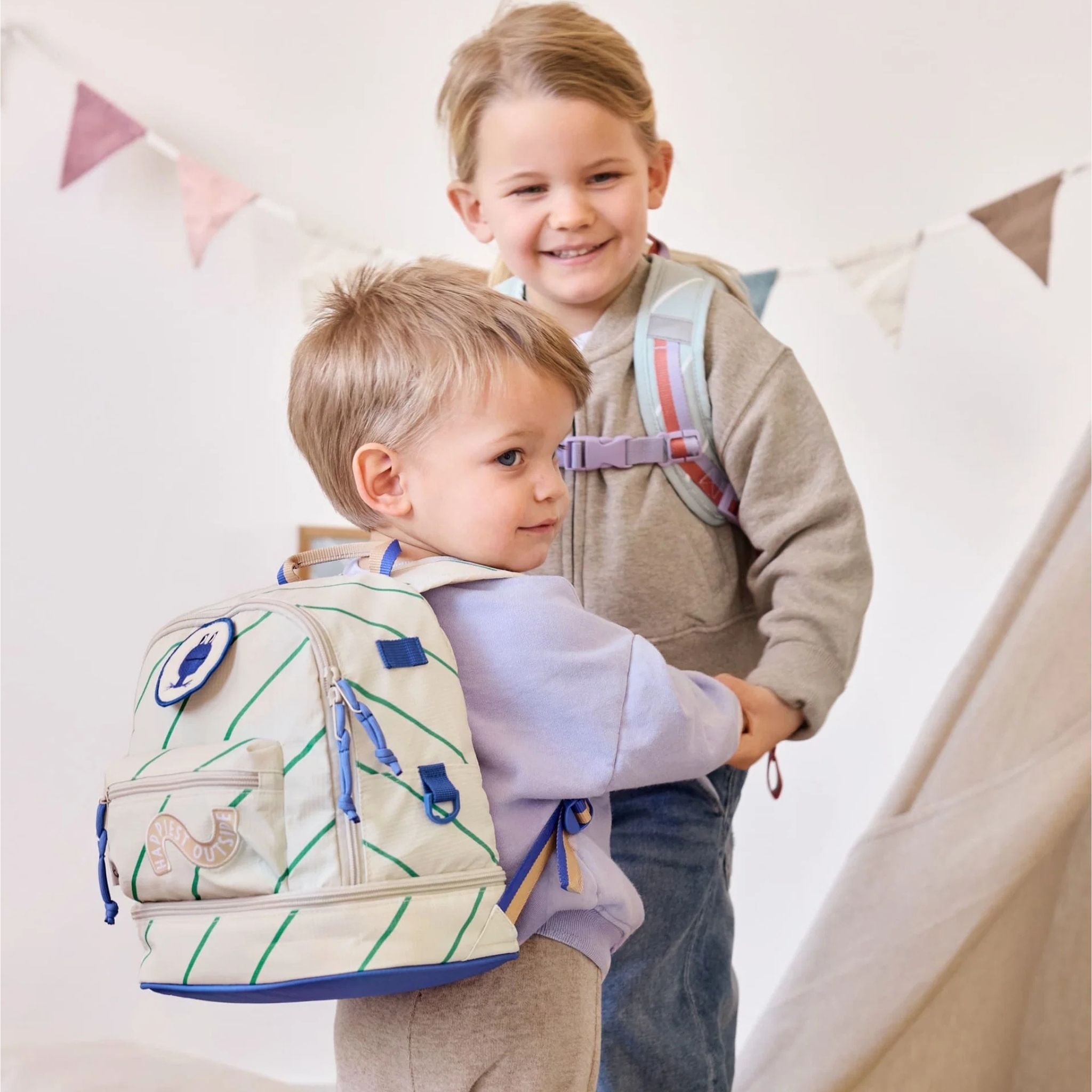 LÄSSIG Kindergartenrucksack personalisiert - Happy Trails