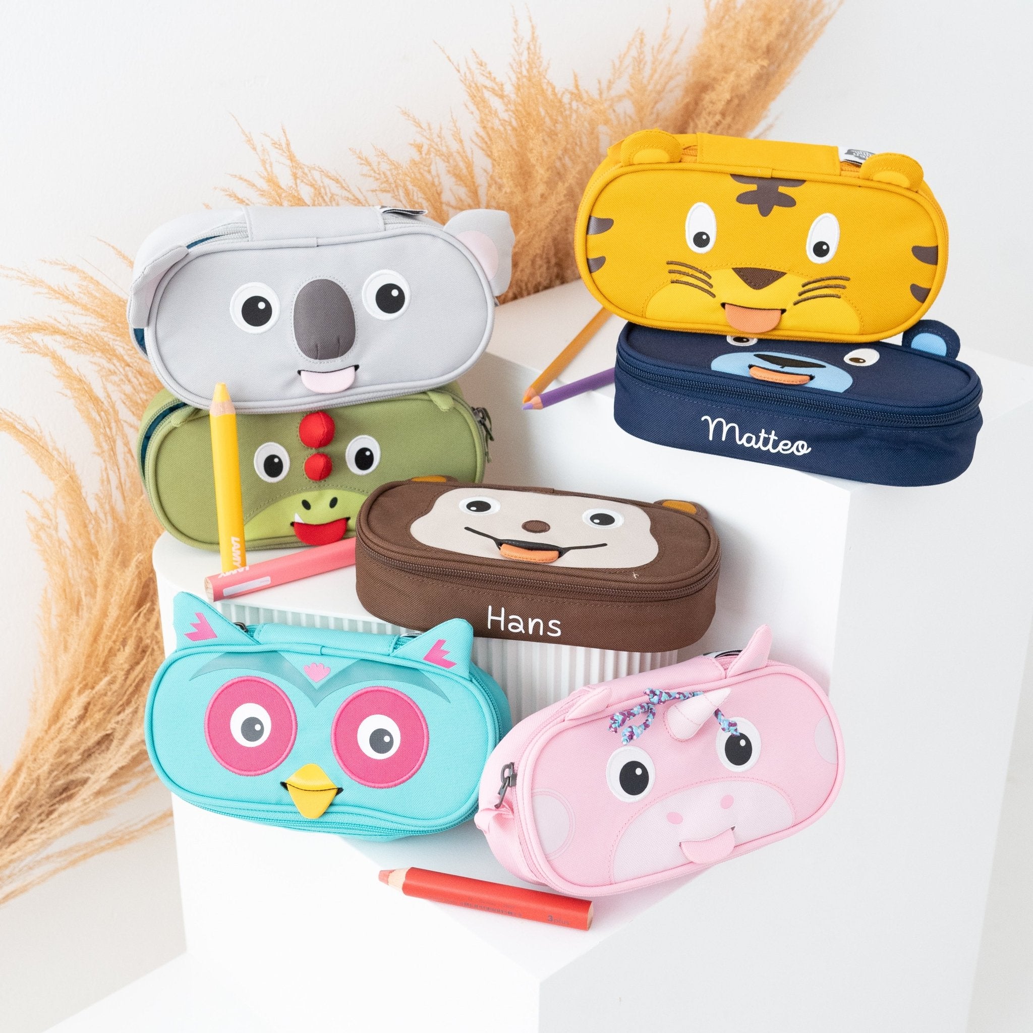 AFFENZAHN Federmappe personalisiert - wunderwunsch