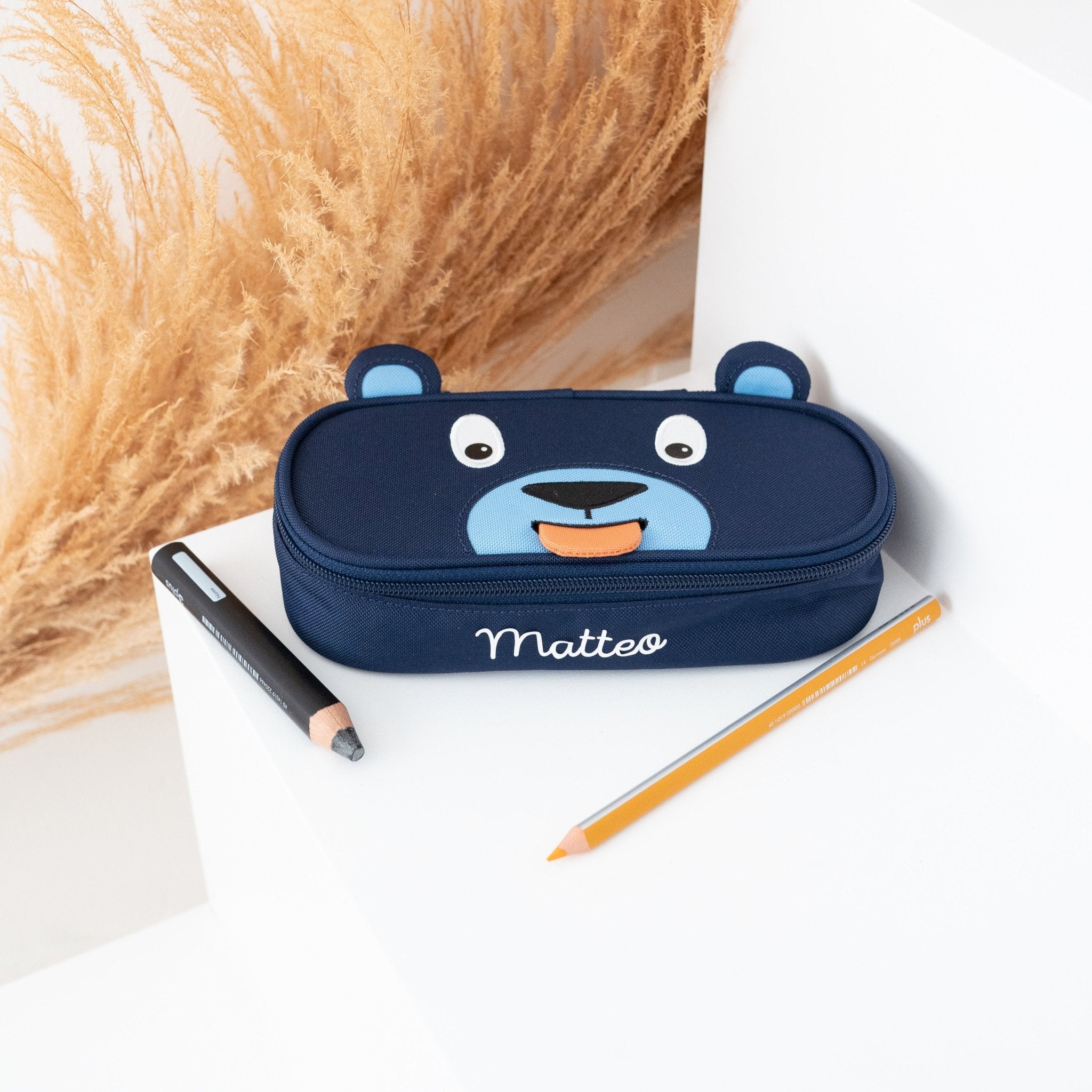 AFFENZAHN Federmappe personalisiert - wunderwunsch