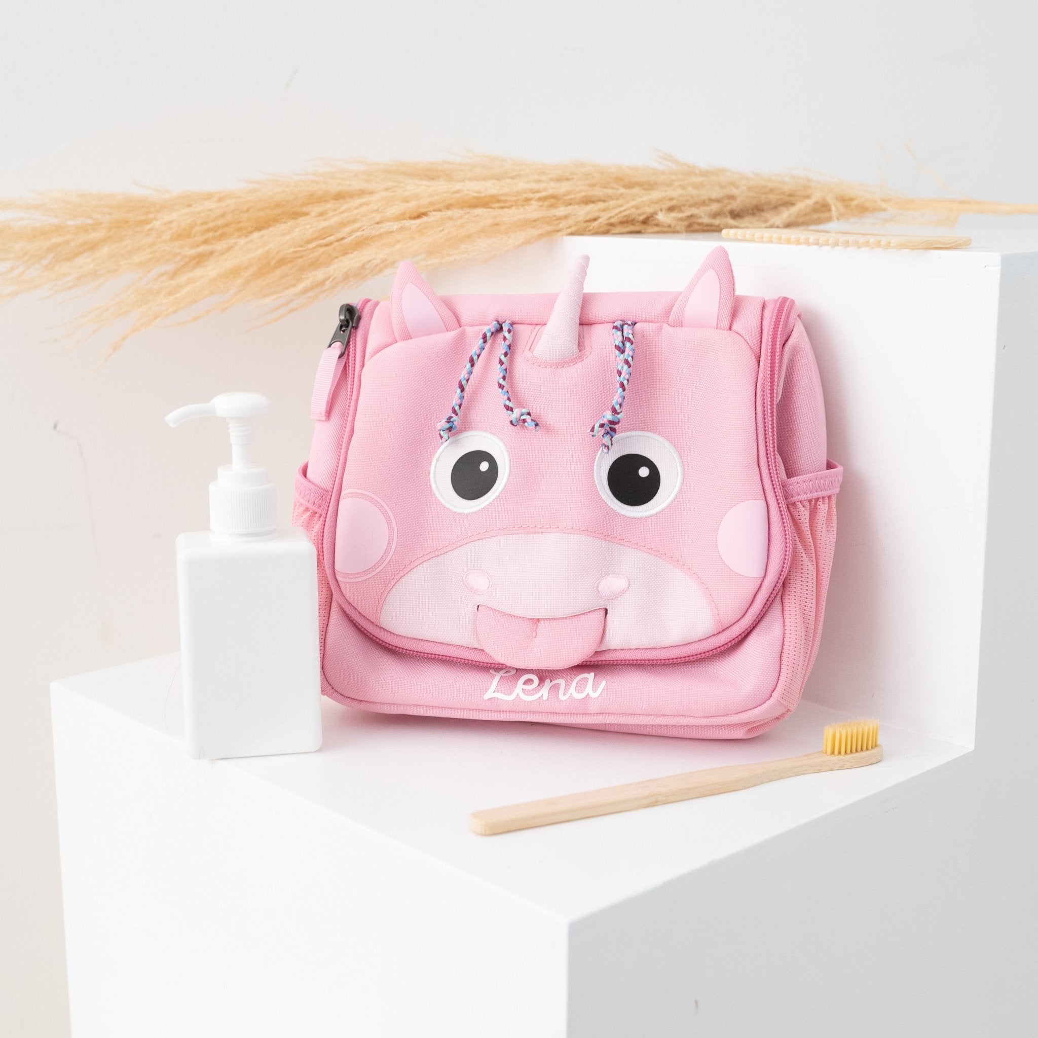 AFFENZAHN Kulturtasche personalisiert - wunderwunsch