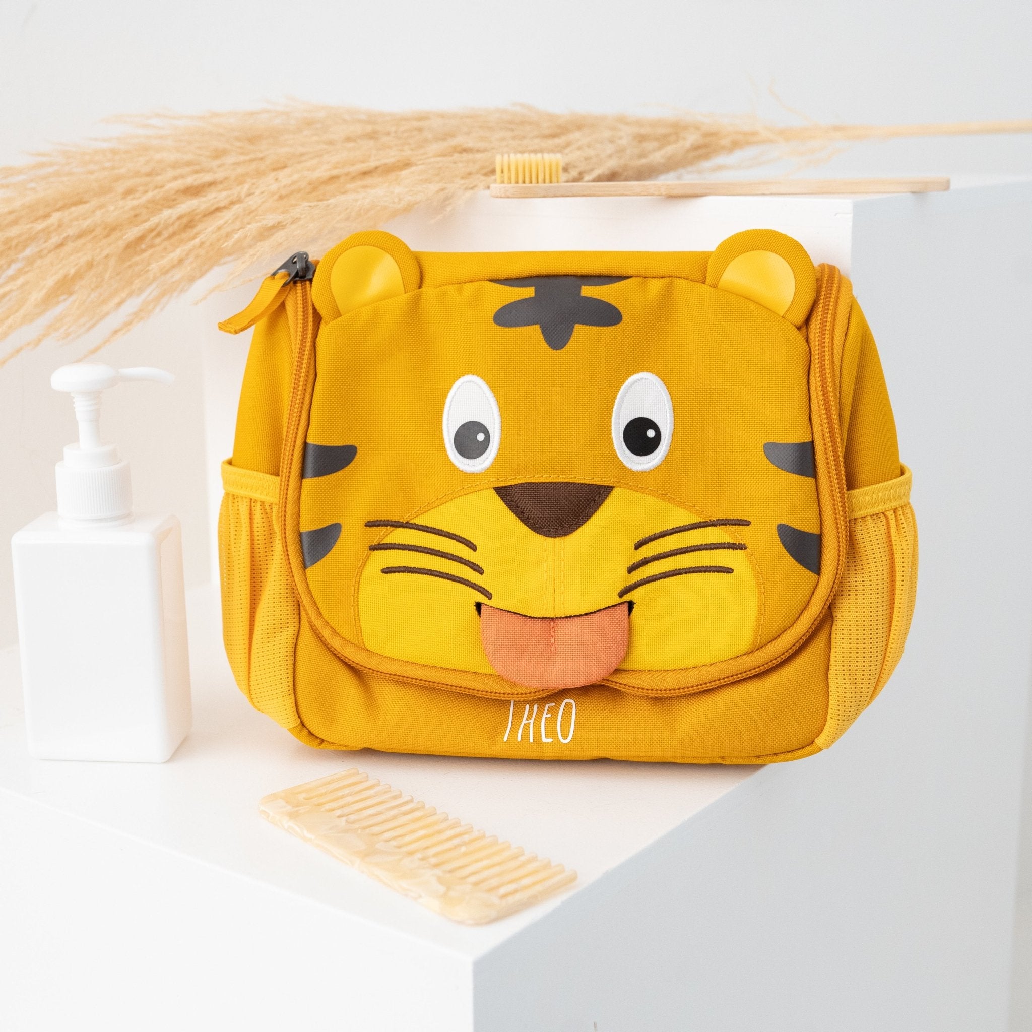 AFFENZAHN Kulturtasche personalisiert - wunderwunsch