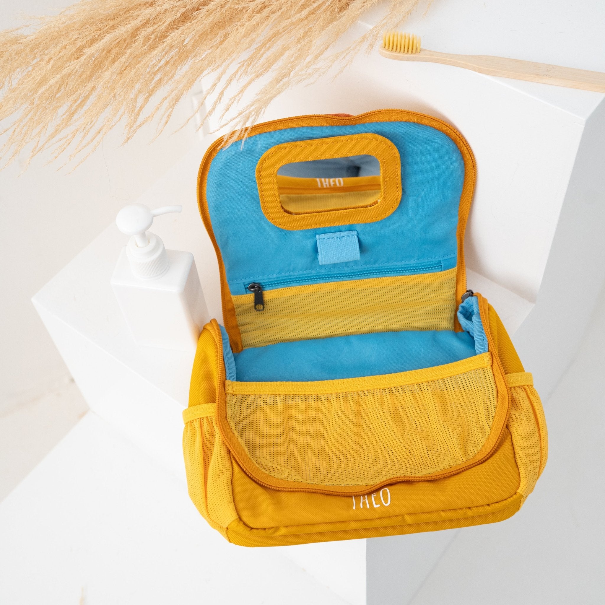 AFFENZAHN Kulturtasche personalisiert - wunderwunsch