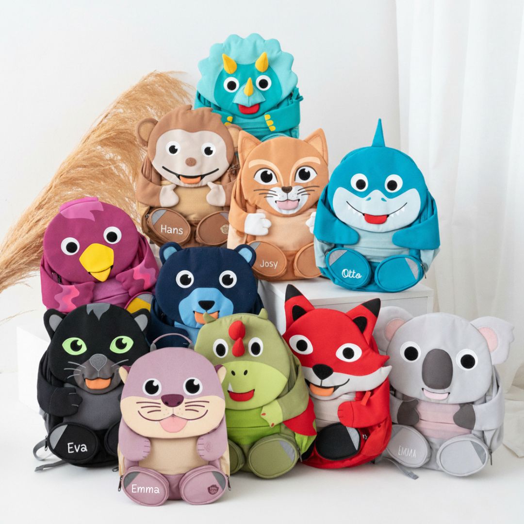 AFFENZAHN Rucksack personalisiert - wunderwunsch