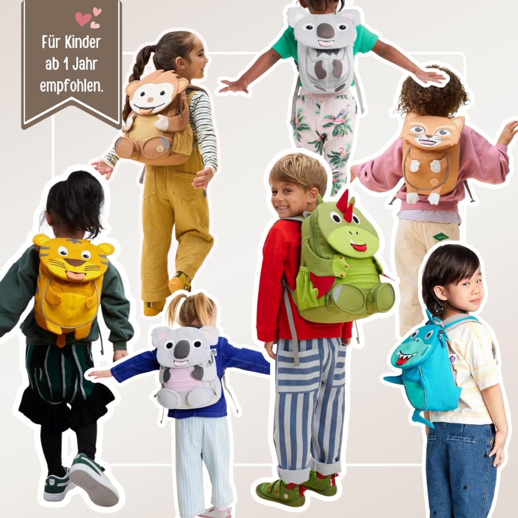 AFFENZAHN Rucksack personalisiert - wunderwunsch