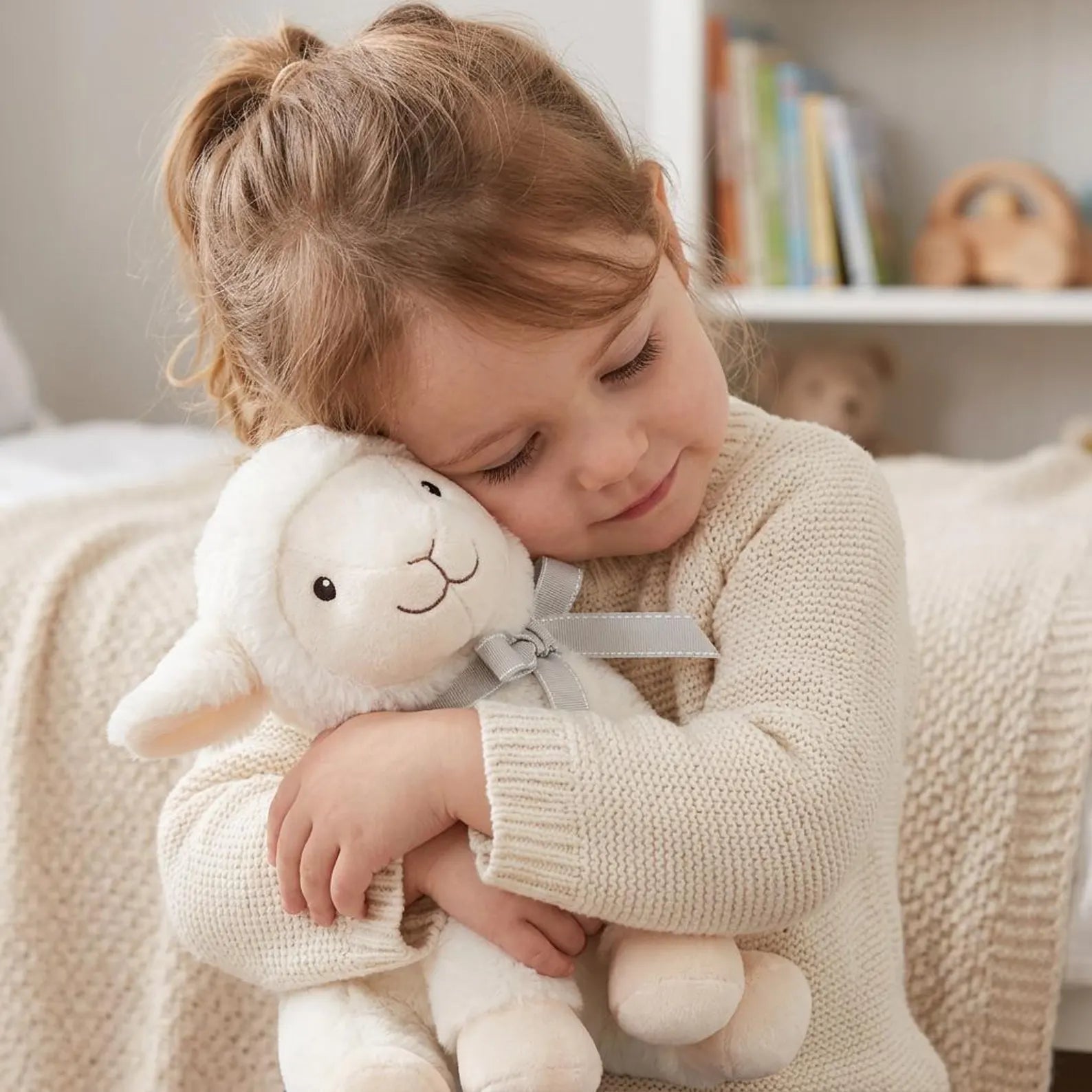 ARTESAVI Kuscheltier Schaf personalisierbar - wunderwunsch