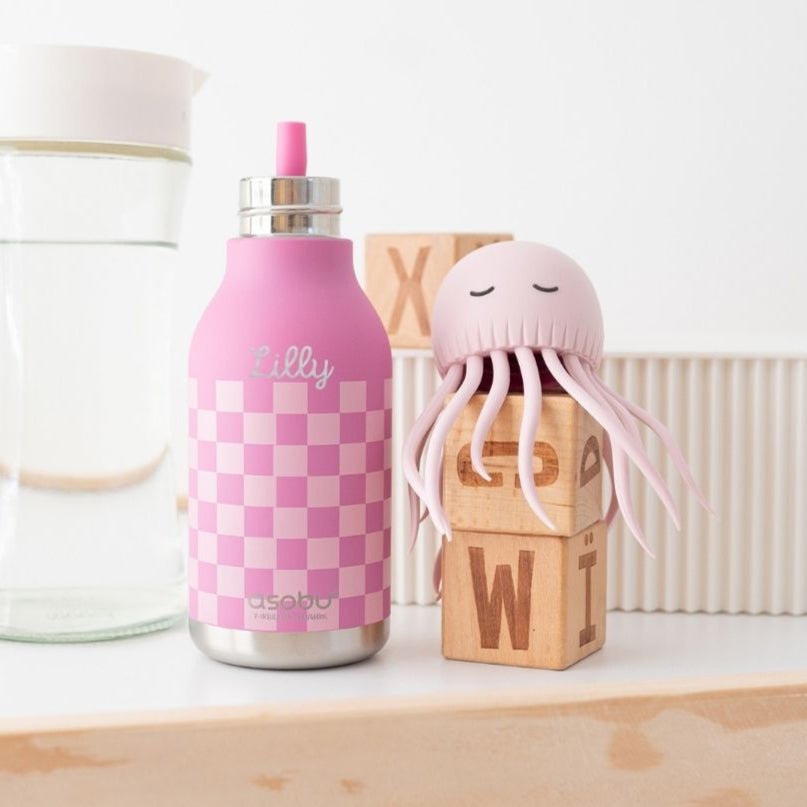ASOBU Bestie Tier Trinkflasche personalisierbar - wunderwunsch