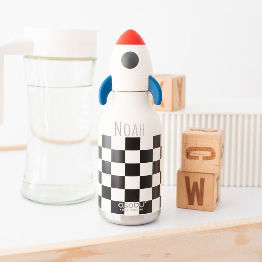 ASOBU Bestie Tier Trinkflasche personalisierbar - wunderwunsch