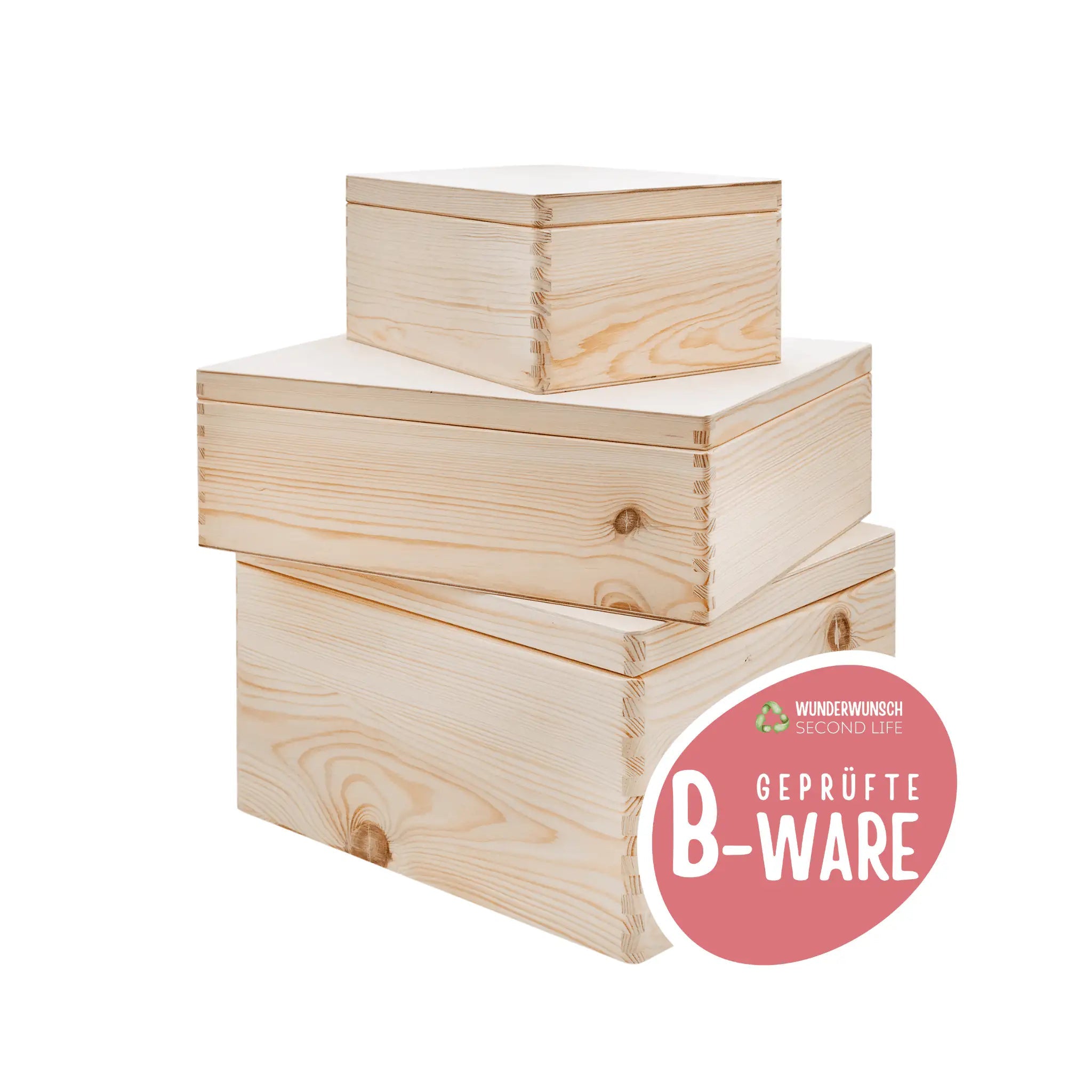 aufbewahrung kiste holz B-WARE Holzkiste ABUS Vorhängeschloss zerstörungsfrei öffnen/Fahrradschloss Kettenschloss Farbe:Silber/Grau Aus robustem Birkenholz