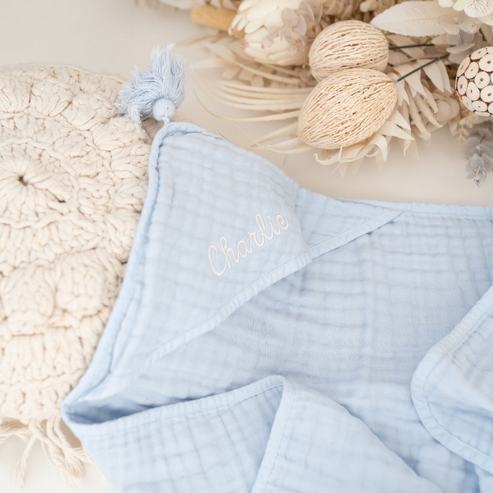 BABY BELLO Kapuzenhandtuch personalisierbar - wunderwunsch