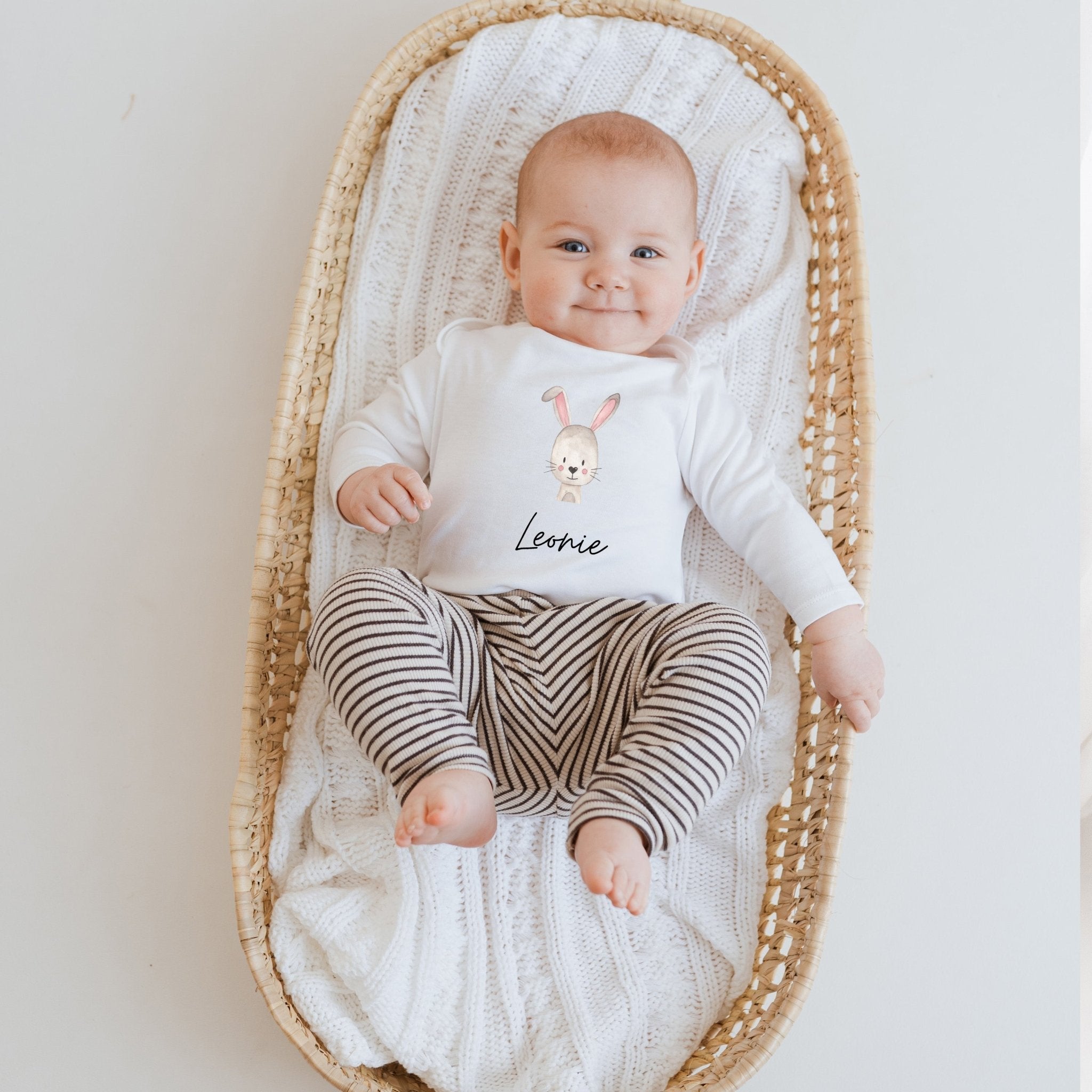 Baby Body "Tier" personalisiert - wunderwunsch