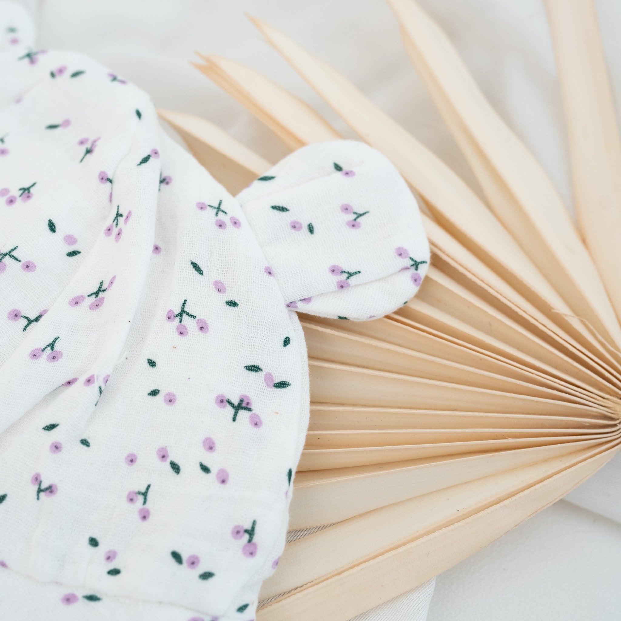 Babyhut mit Teddyohren personalisiert - wunderwunsch