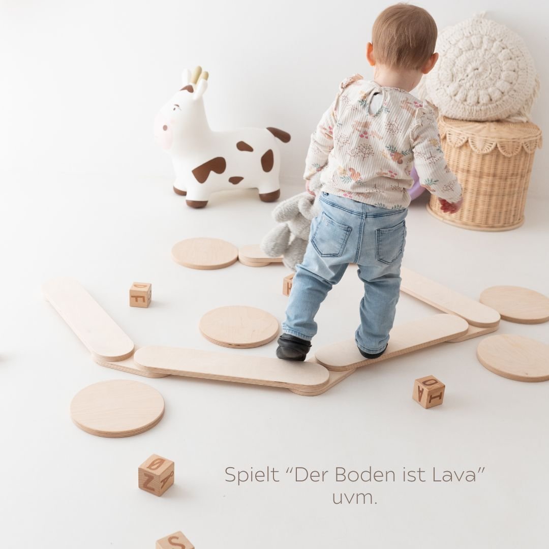 Balancespiel Set aus Holz - wunderwunsch