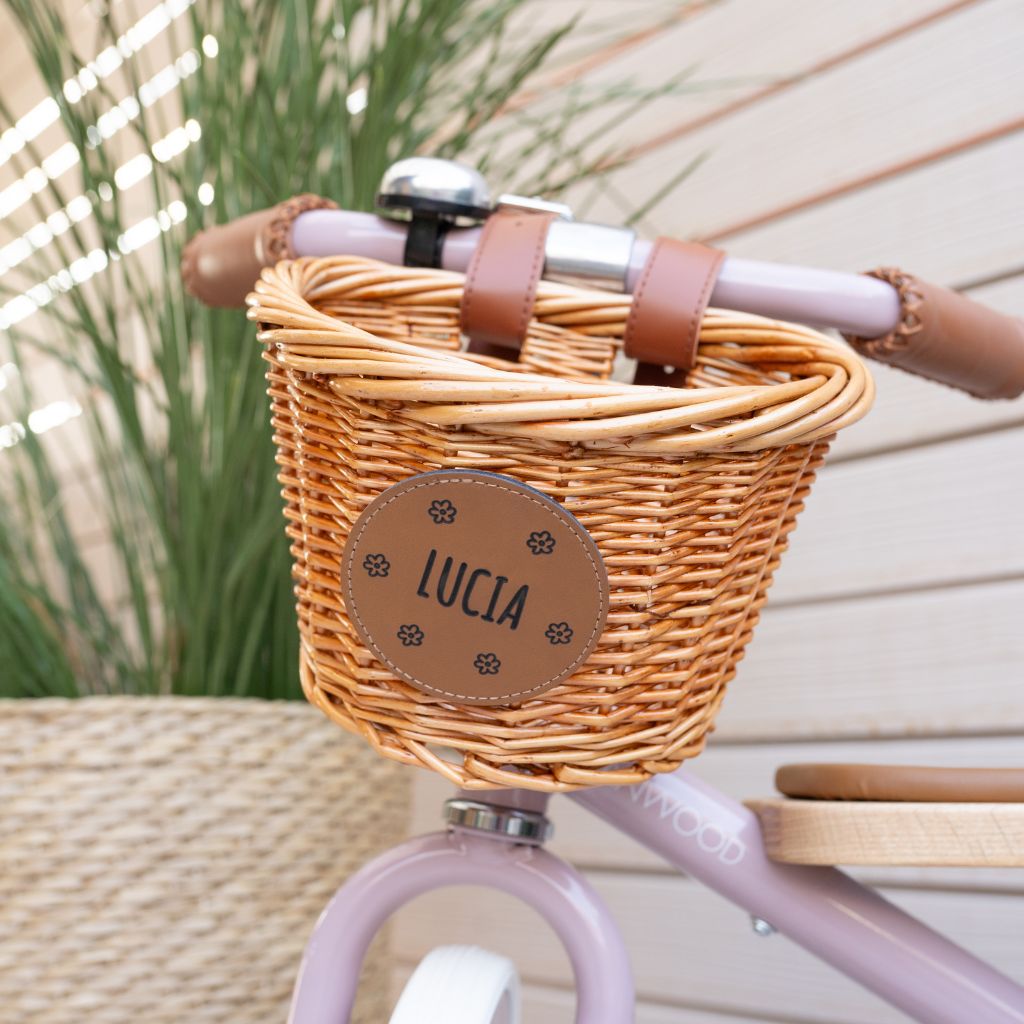 BANWOOD Dreirad mit Patch personalisierbar - wunderwunsch