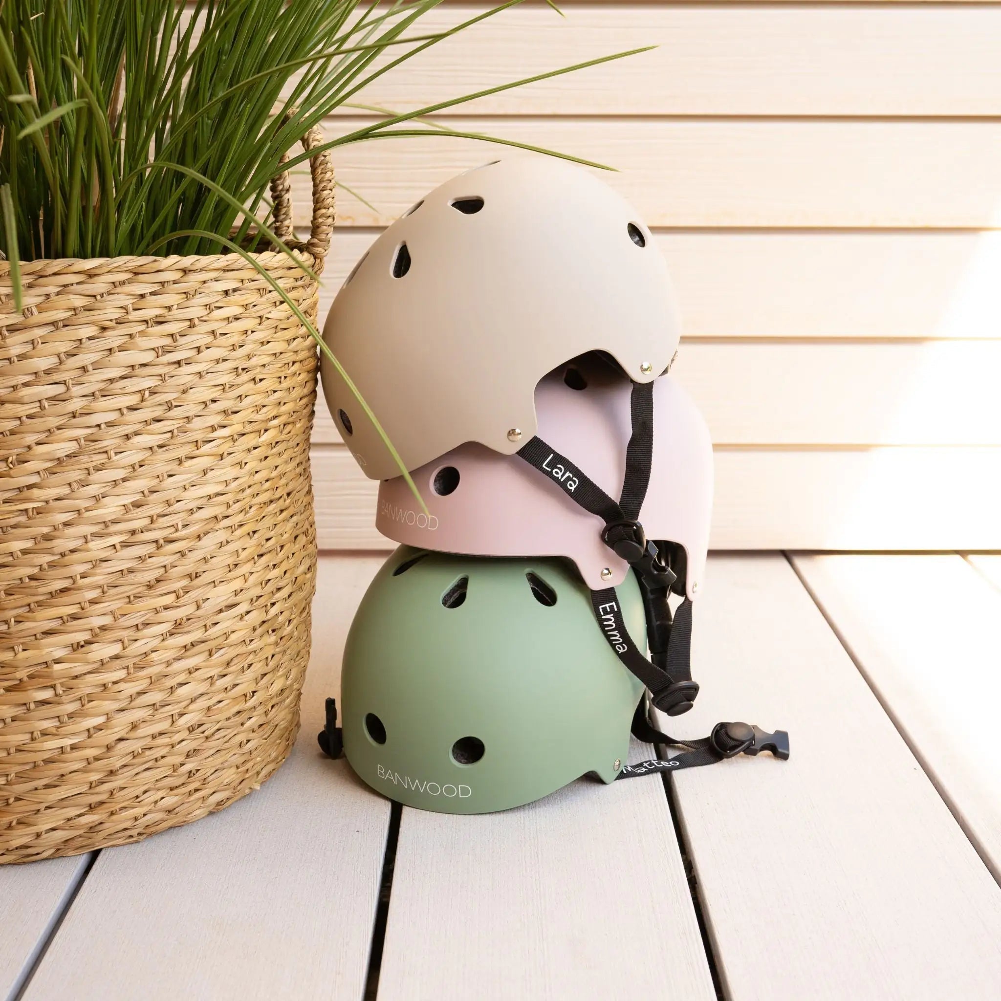 BANWOOD Kinderhelm personalisierbar