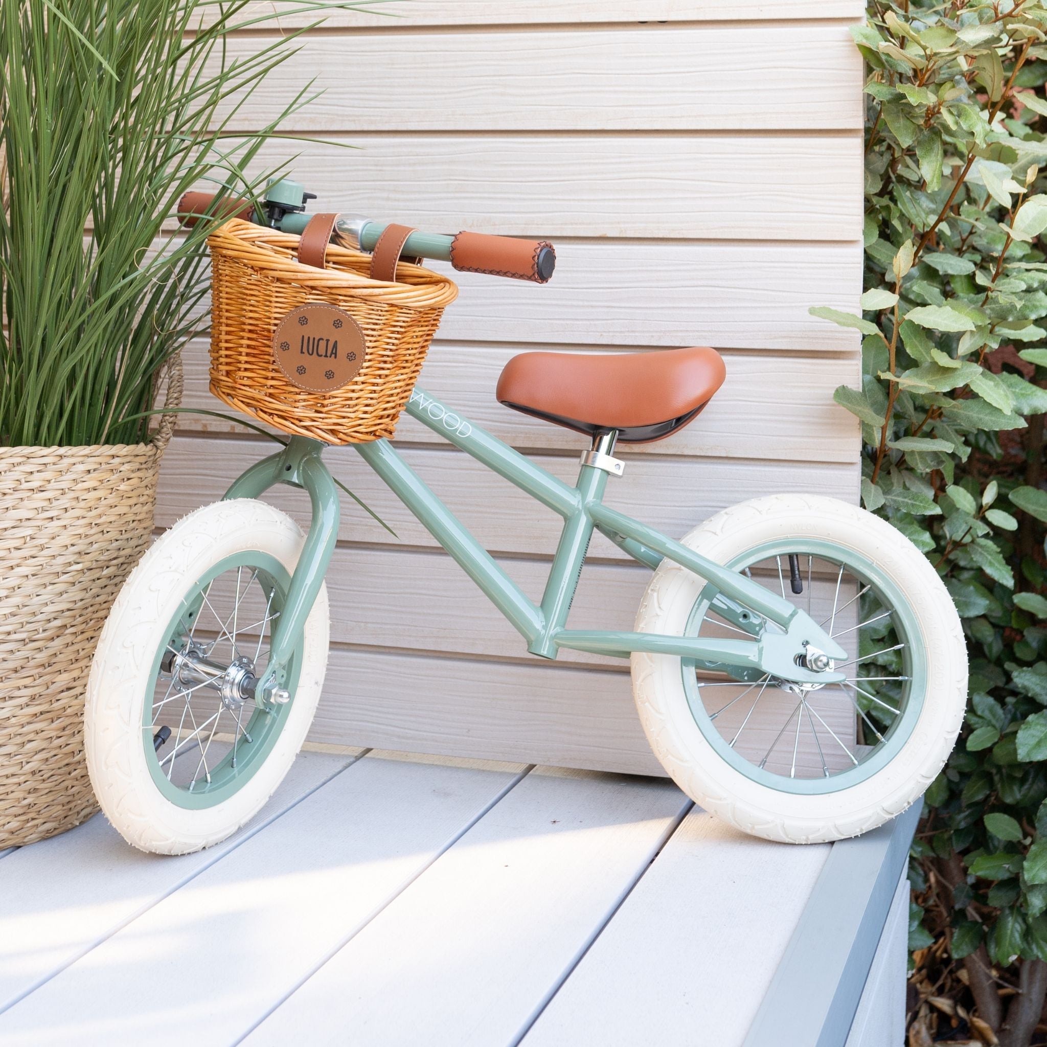 BANWOOD Laufrad mit personalisierbaren Patch - wunderwunsch