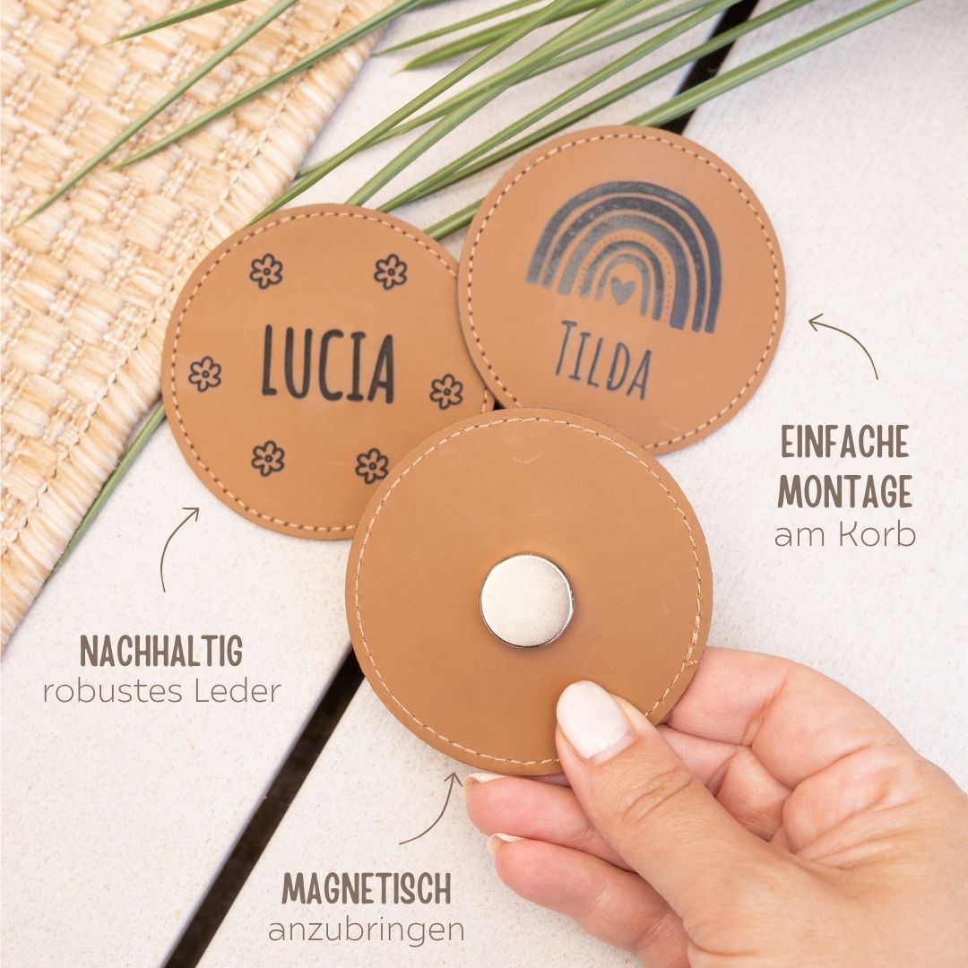 BANWOOD Laufrad mit personalisierbaren Patch - wunderwunsch