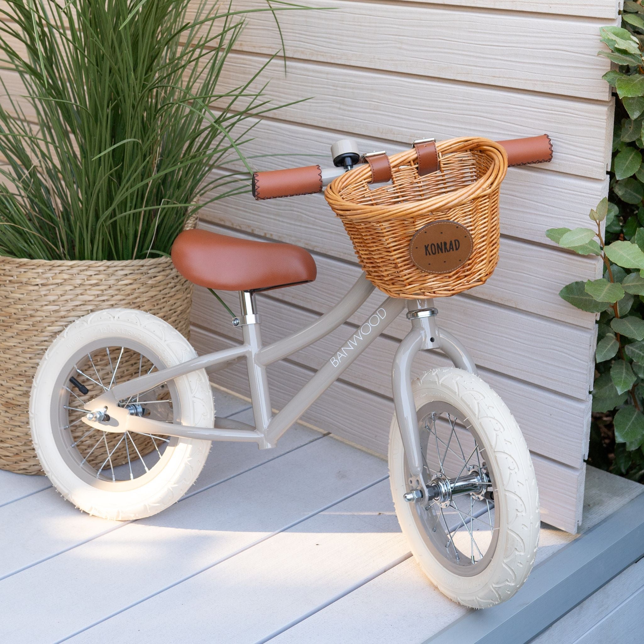 BANWOOD Laufrad mit personalisierbaren Patch - wunderwunsch