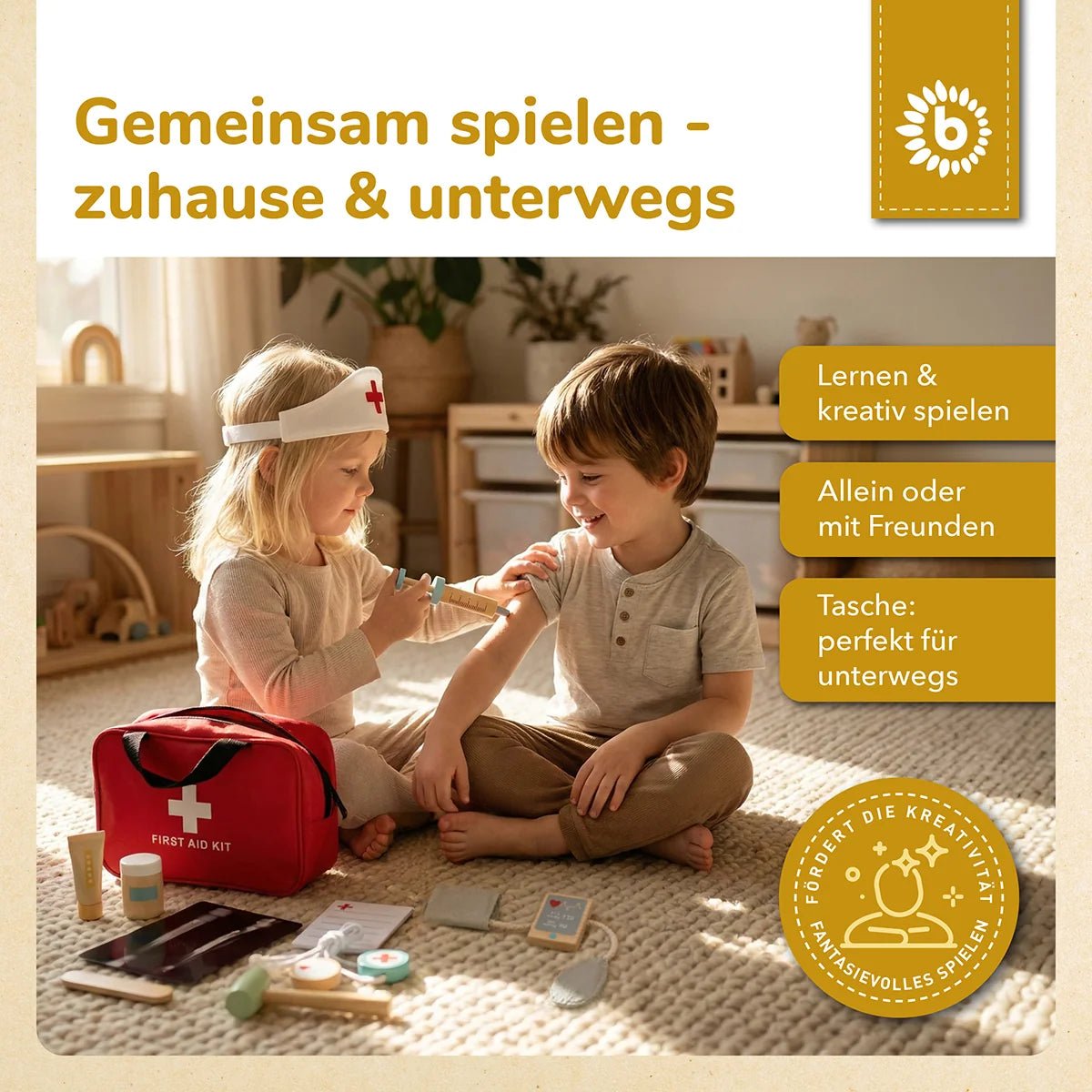 BIECO Doktor-Spielset personalisiert - wunderwunsch