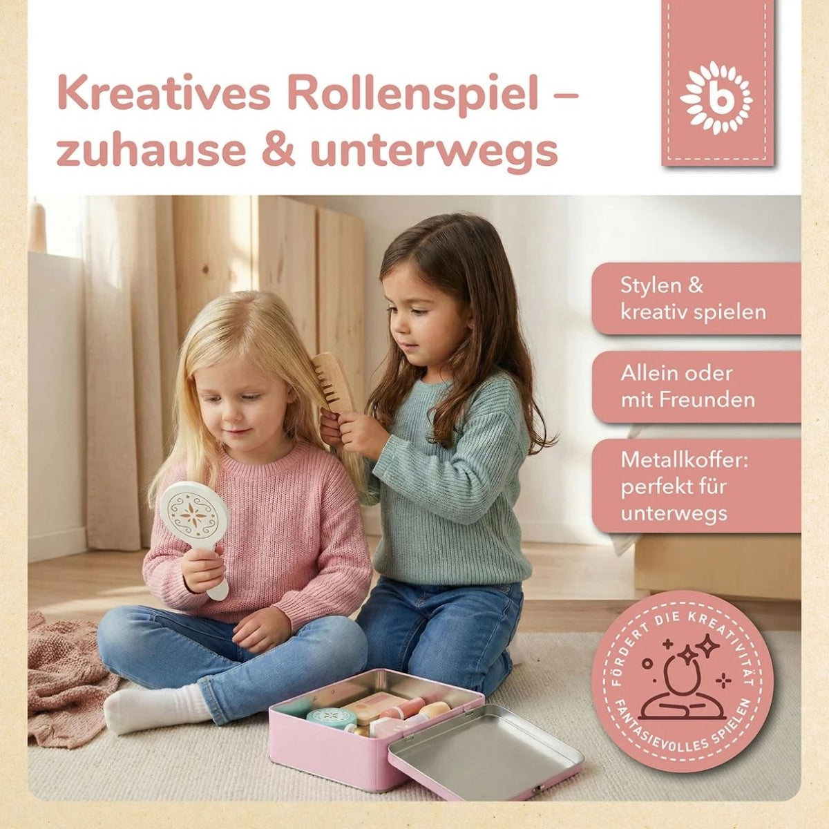 BIECO Kinder Schminkkoffer personalisiert - wunderwunsch
