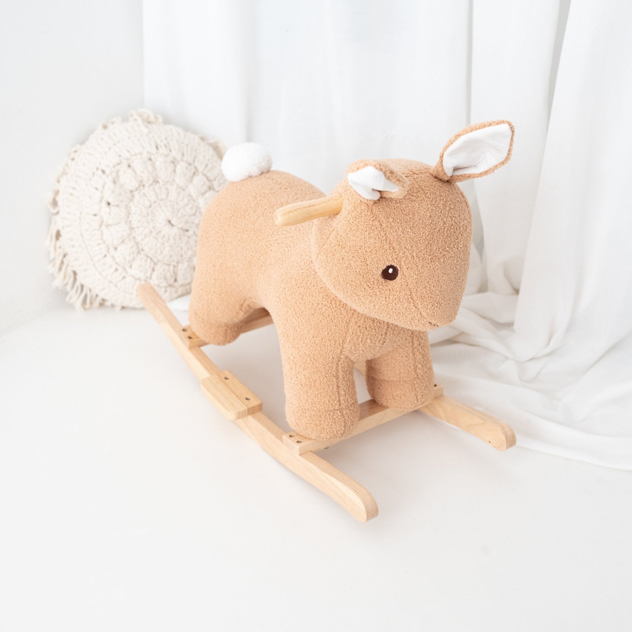BIECO Schaukeltier Bär oder Hase personalisiert - wunderwunsch