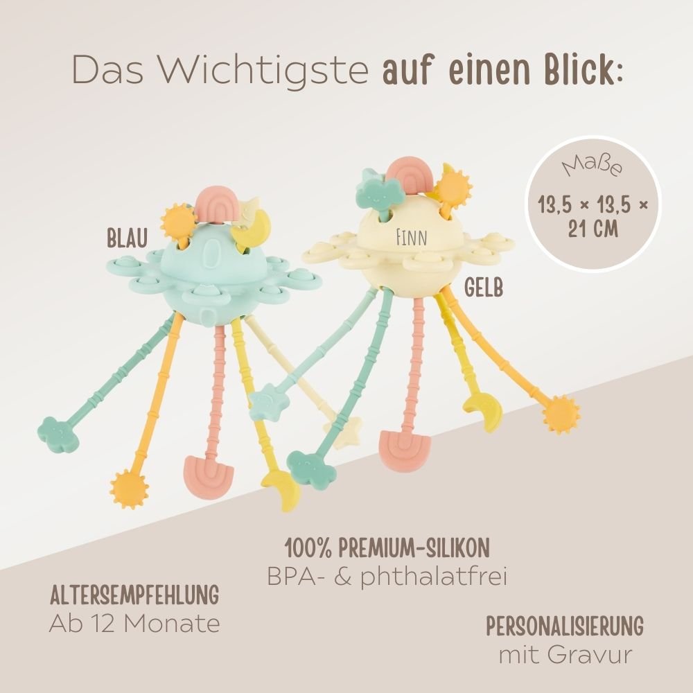 BIECO Silikon Activity Planet personalisierbar - wunderwunsch