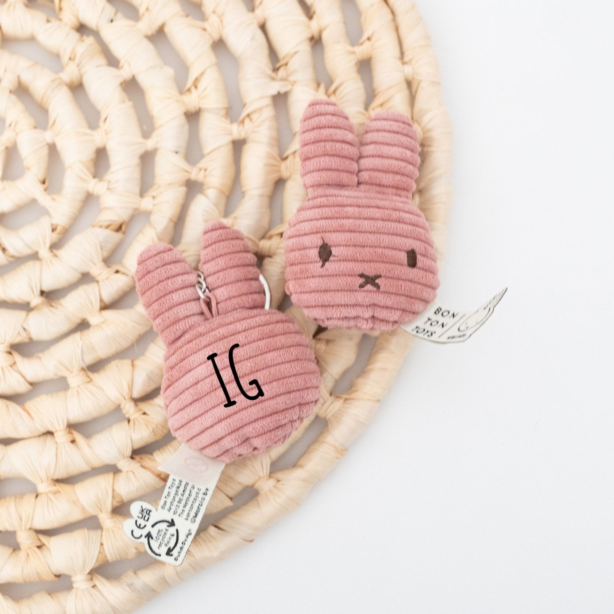 BON TON TOYS Miffy Kopf Schlüsselanhänger - wunderwunsch