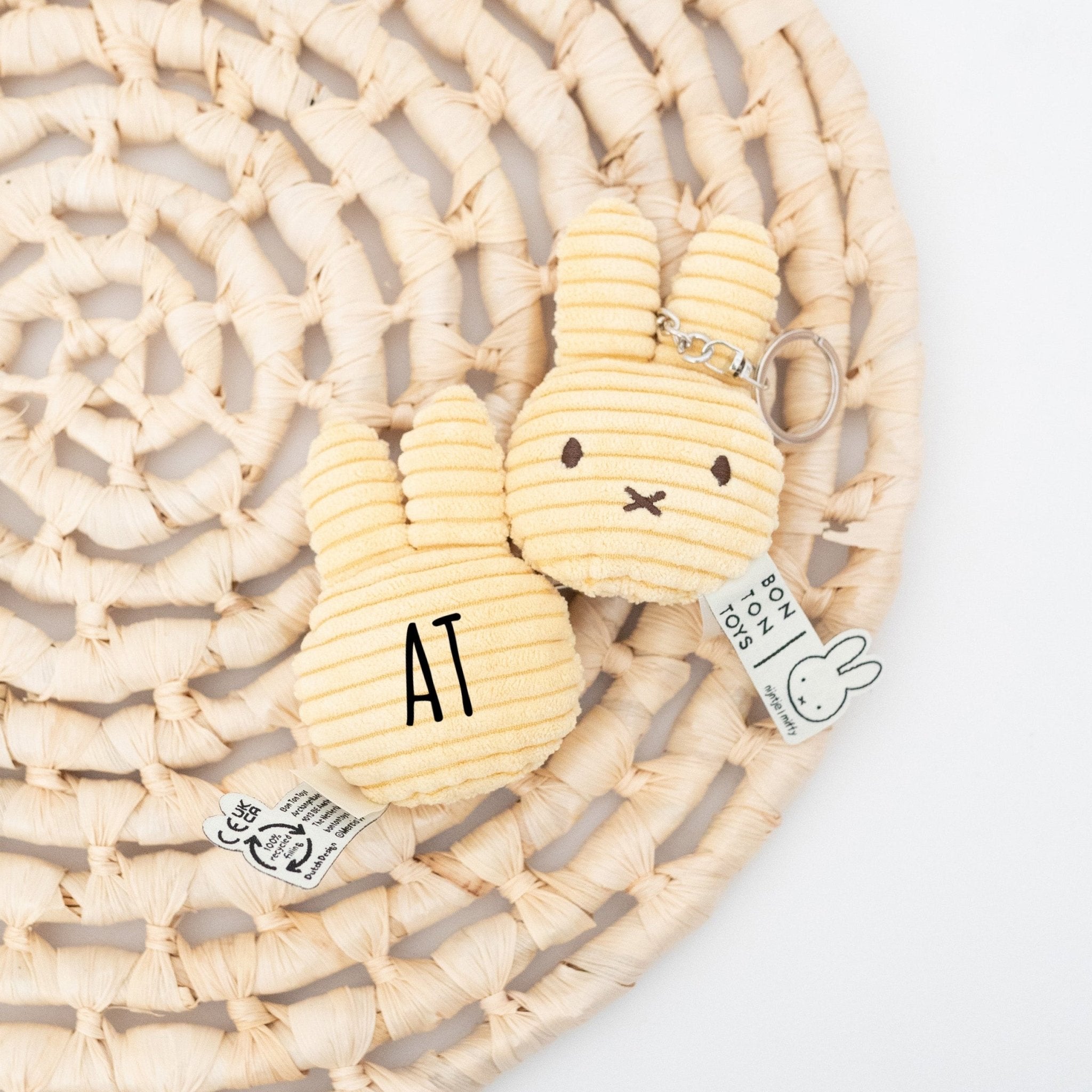 BON TON TOYS Miffy Kopf Schlüsselanhänger - wunderwunsch