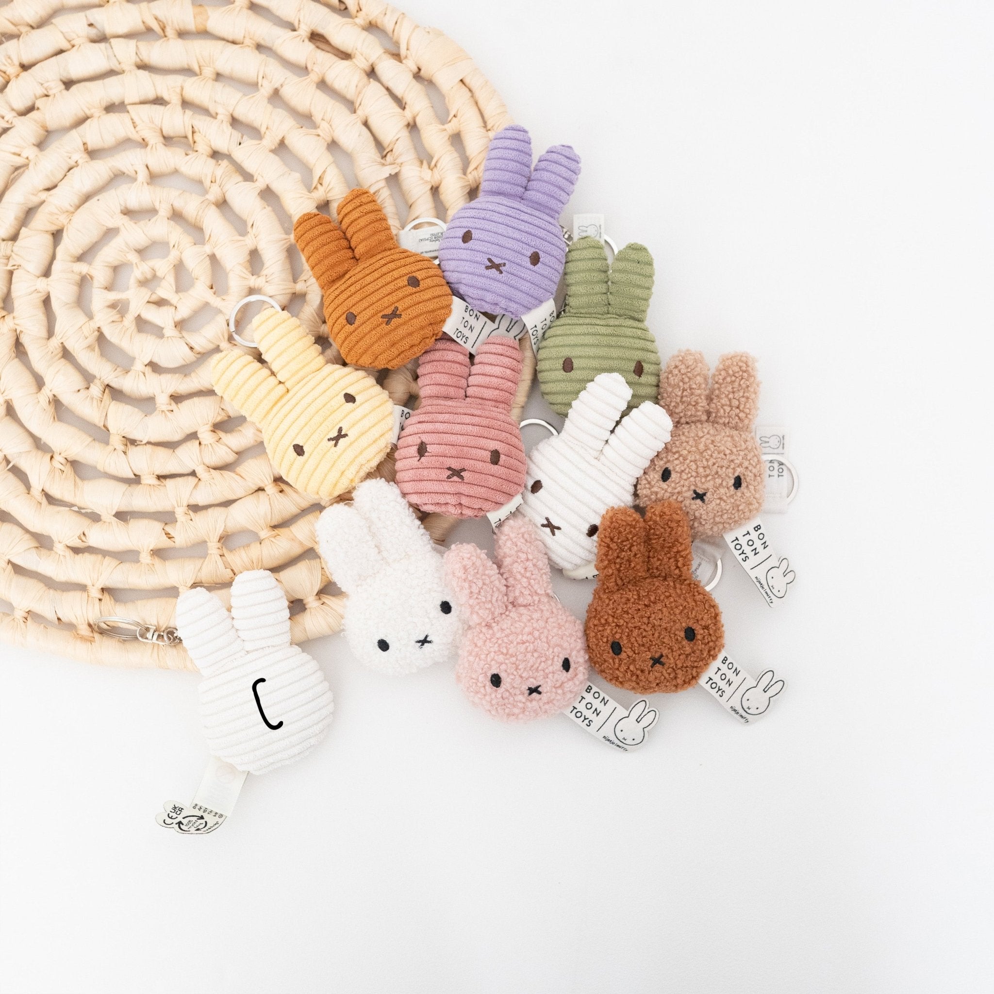 BON TON TOYS Miffy Kopf Schlüsselanhänger - wunderwunsch