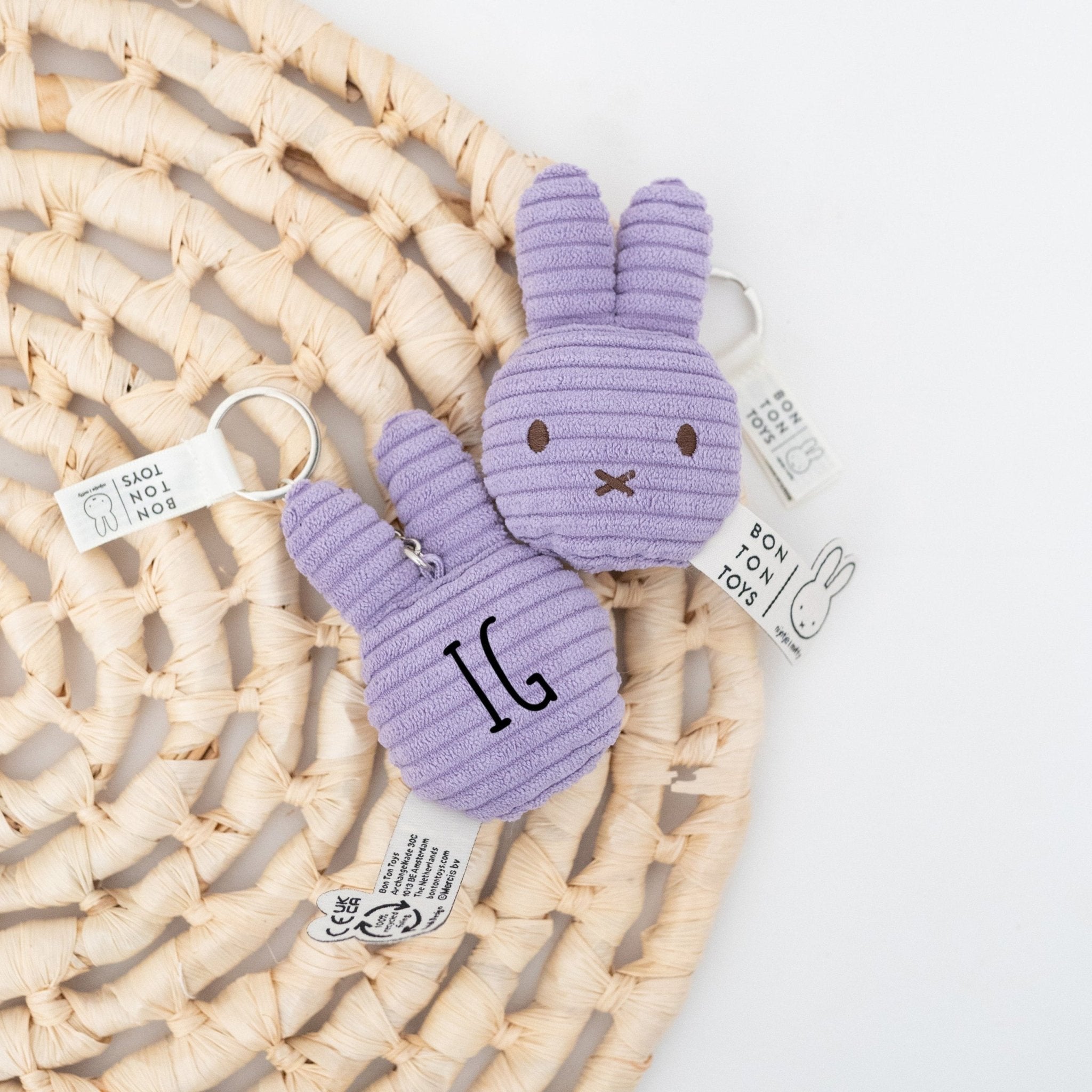 BON TON TOYS Miffy Kopf Schlüsselanhänger - wunderwunsch