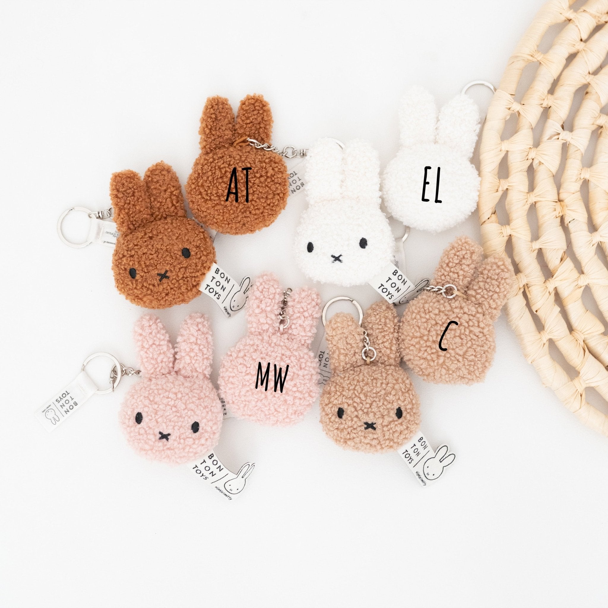 BON TON TOYS Miffy Kopf Schlüsselanhänger - wunderwunsch
