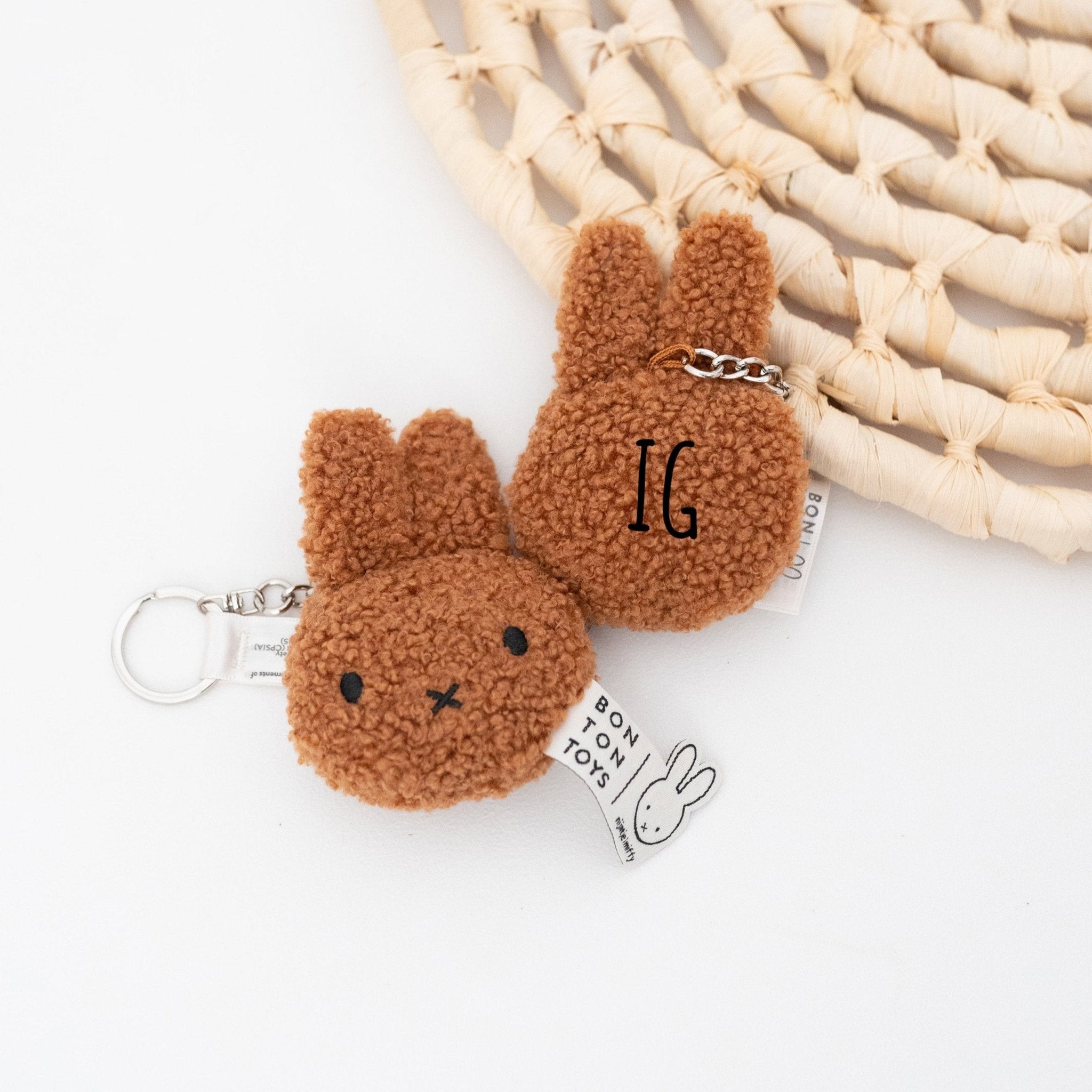 BON TON TOYS Miffy Kopf Schlüsselanhänger - wunderwunsch