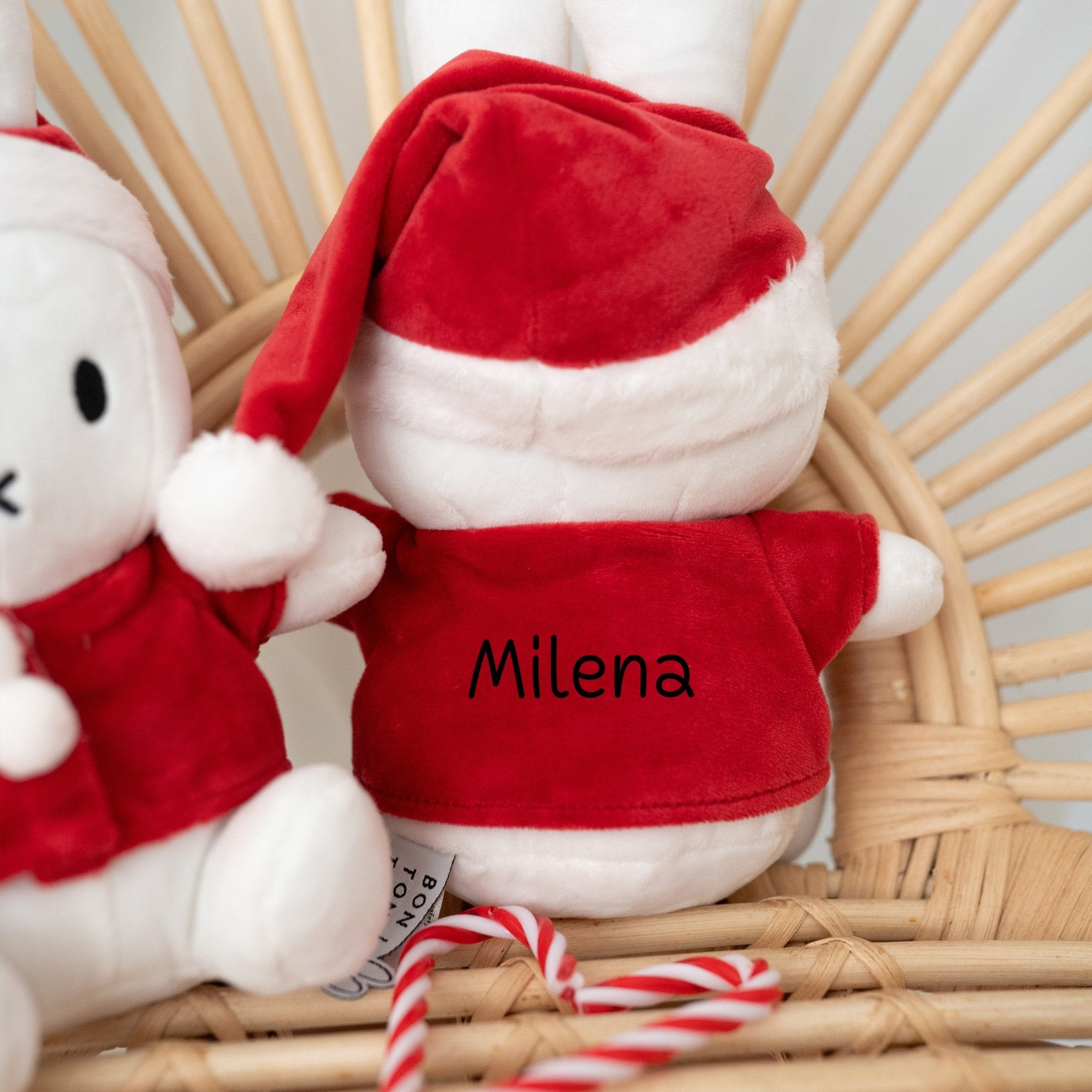 BON TON TOYS Miffy Weihnachten Kuscheltier Hase - wunderwunsch