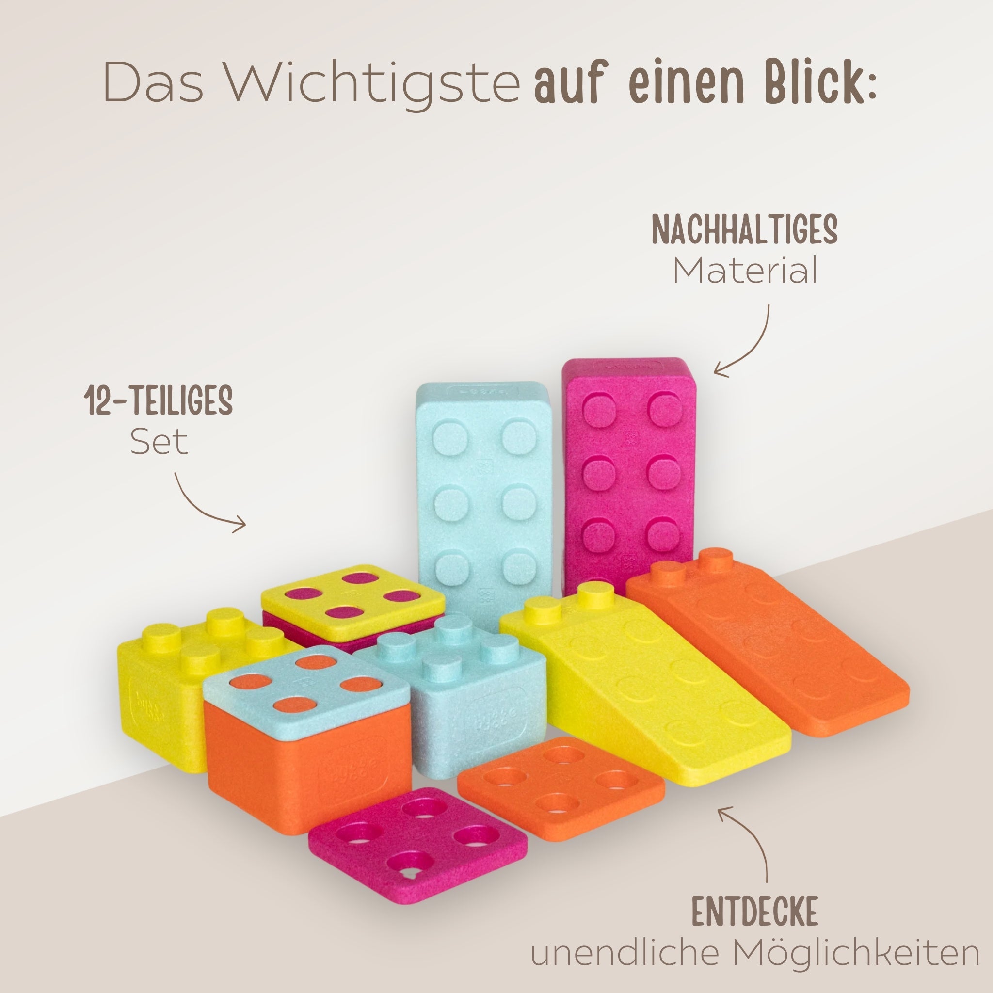 BYGGE® 12 - teiliges Startset - wunderwunsch
