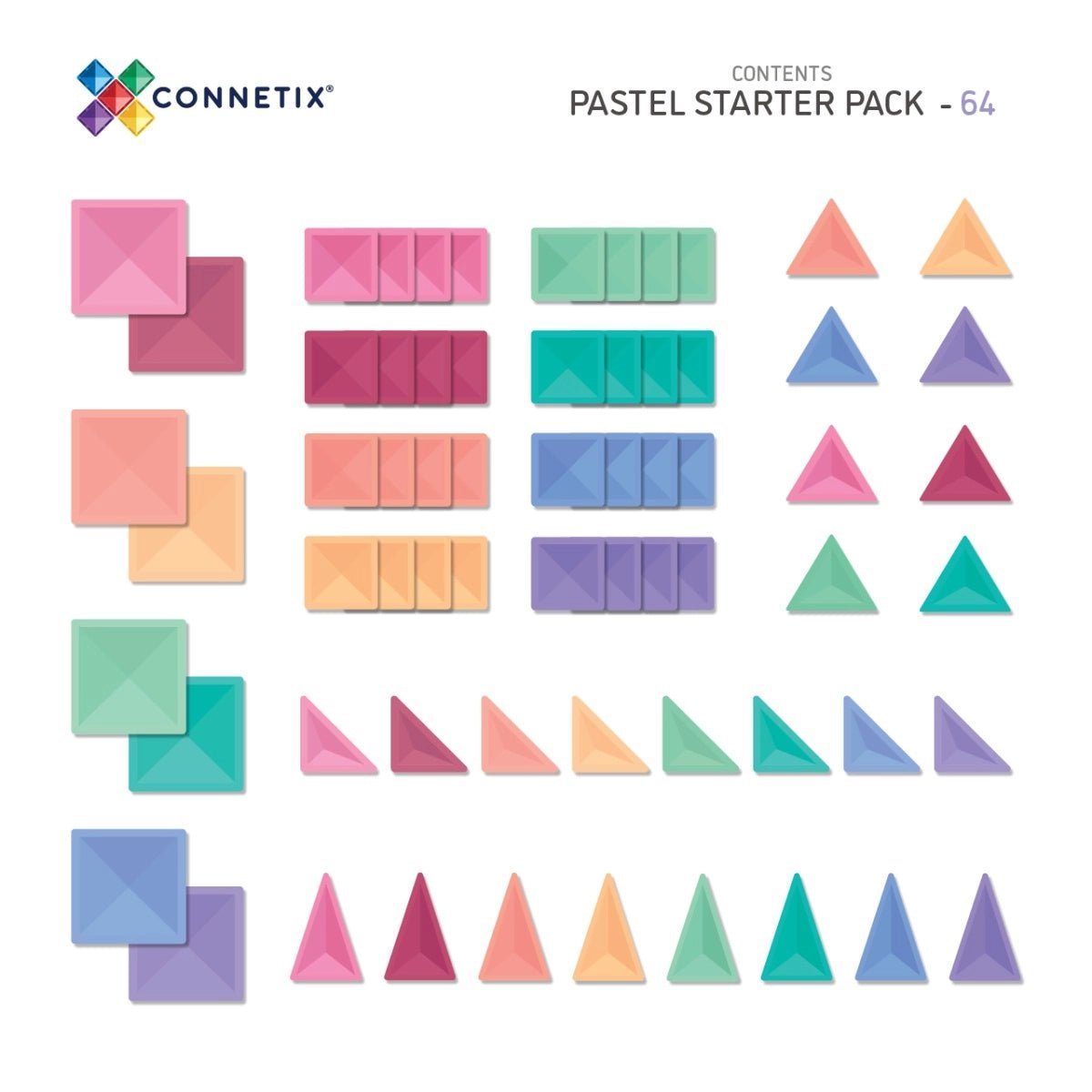 Connetix Magnetbausteine Starter - Set - wunderwunsch