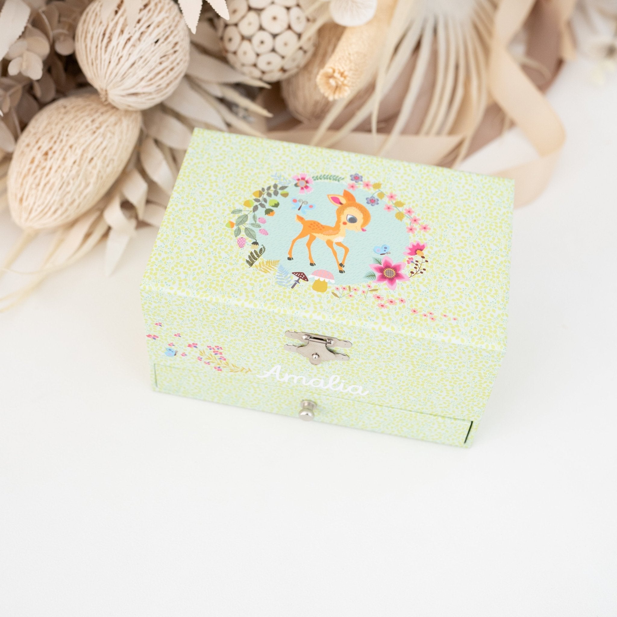 DJECO Schmuckkästen mit Spieluhr - Prinzessin/Reh - wunderwunsch