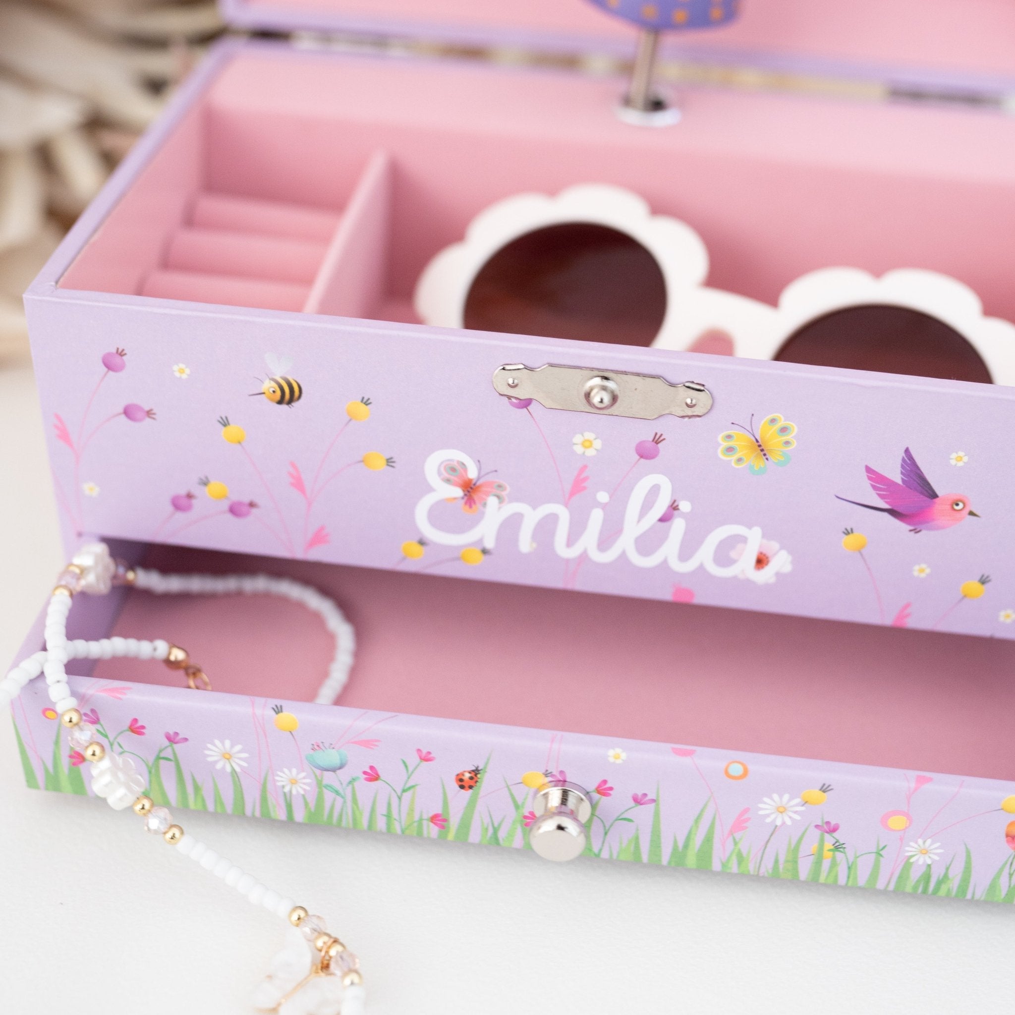 DJECO Schmuckkästen mit Spieluhr - Prinzessin/Reh - wunderwunsch