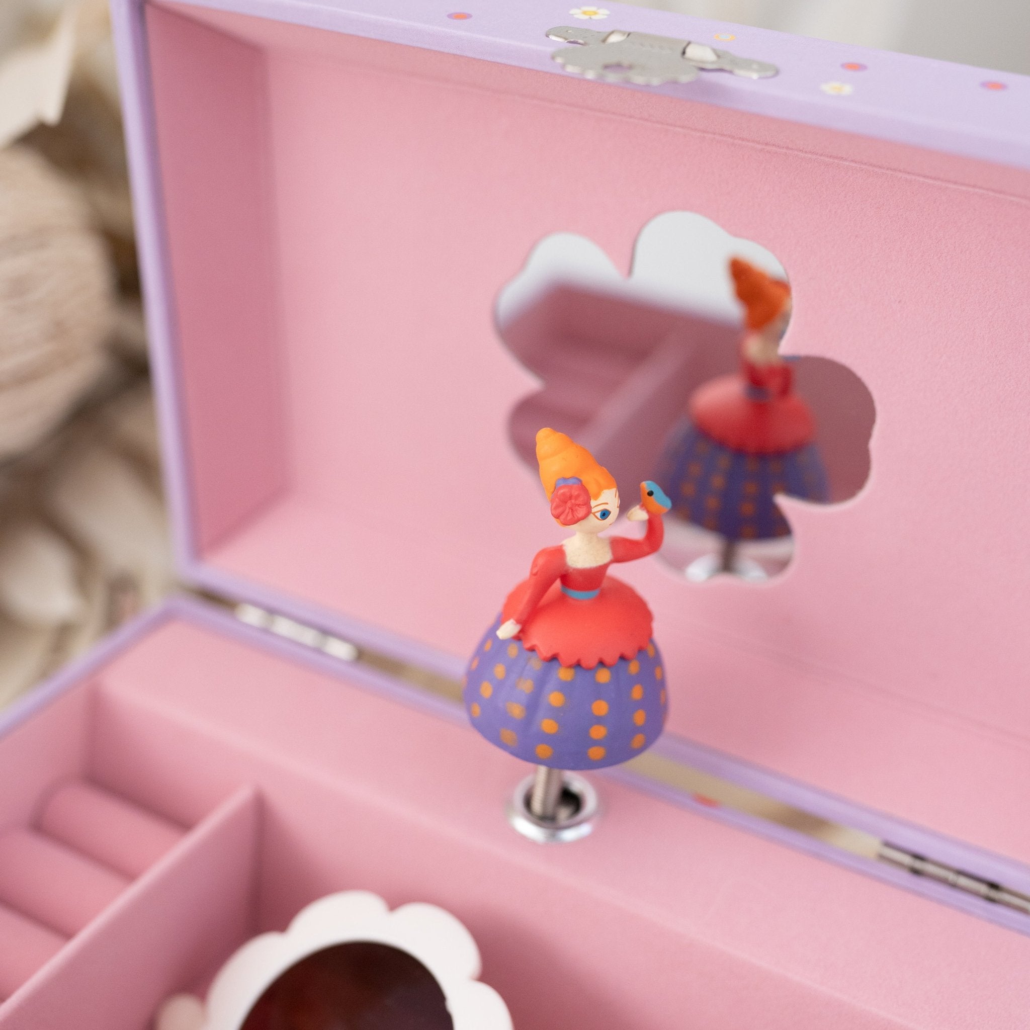 DJECO Schmuckkästen mit Spieluhr - Prinzessin/Reh - wunderwunsch
