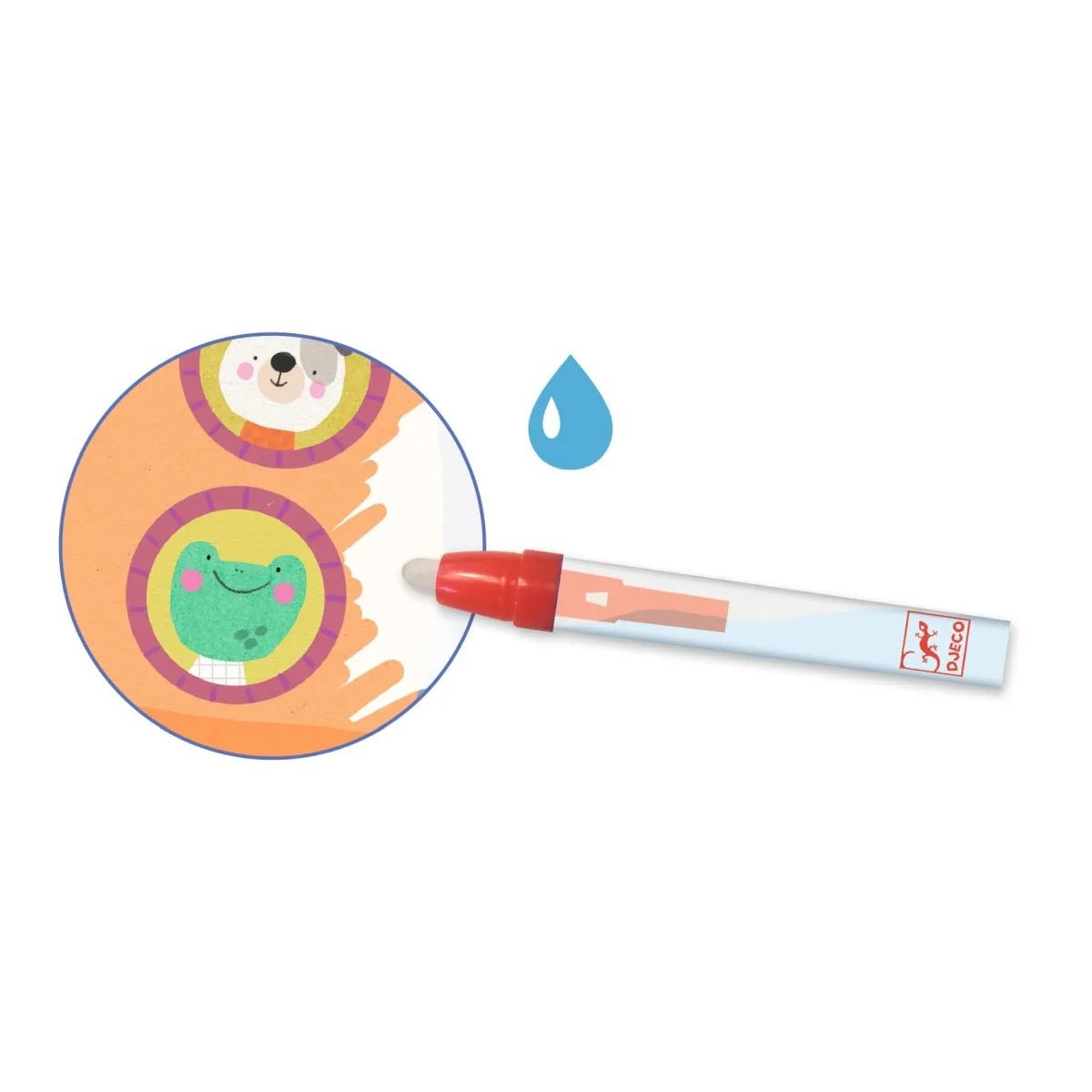 DJECO Wassermalen - Unterwegs - wunderwunsch
