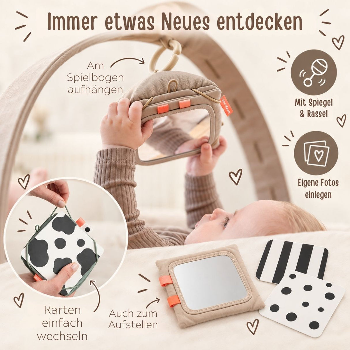 DONEBYDEER Kontrastkartenhalter - wunderwunsch