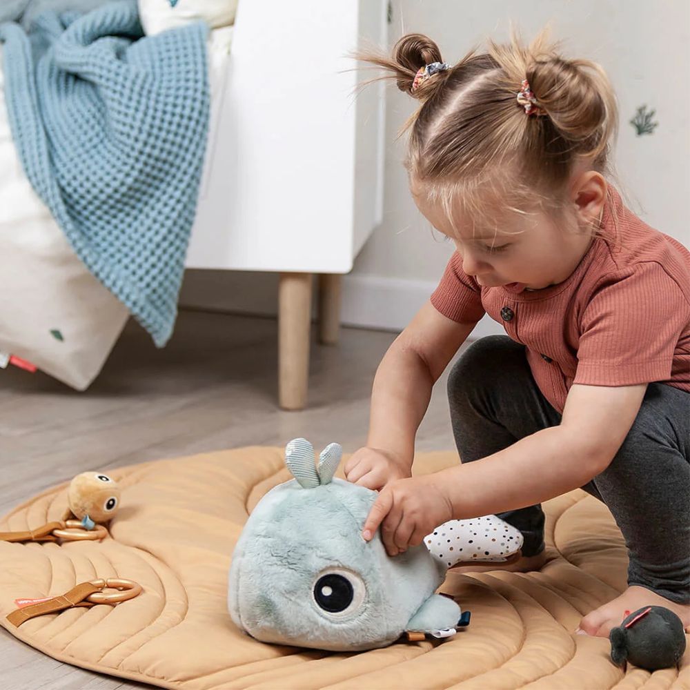 DONEBYDEER Kuscheltier Versteckspiel personalisiert - Wal - wunderwunsch