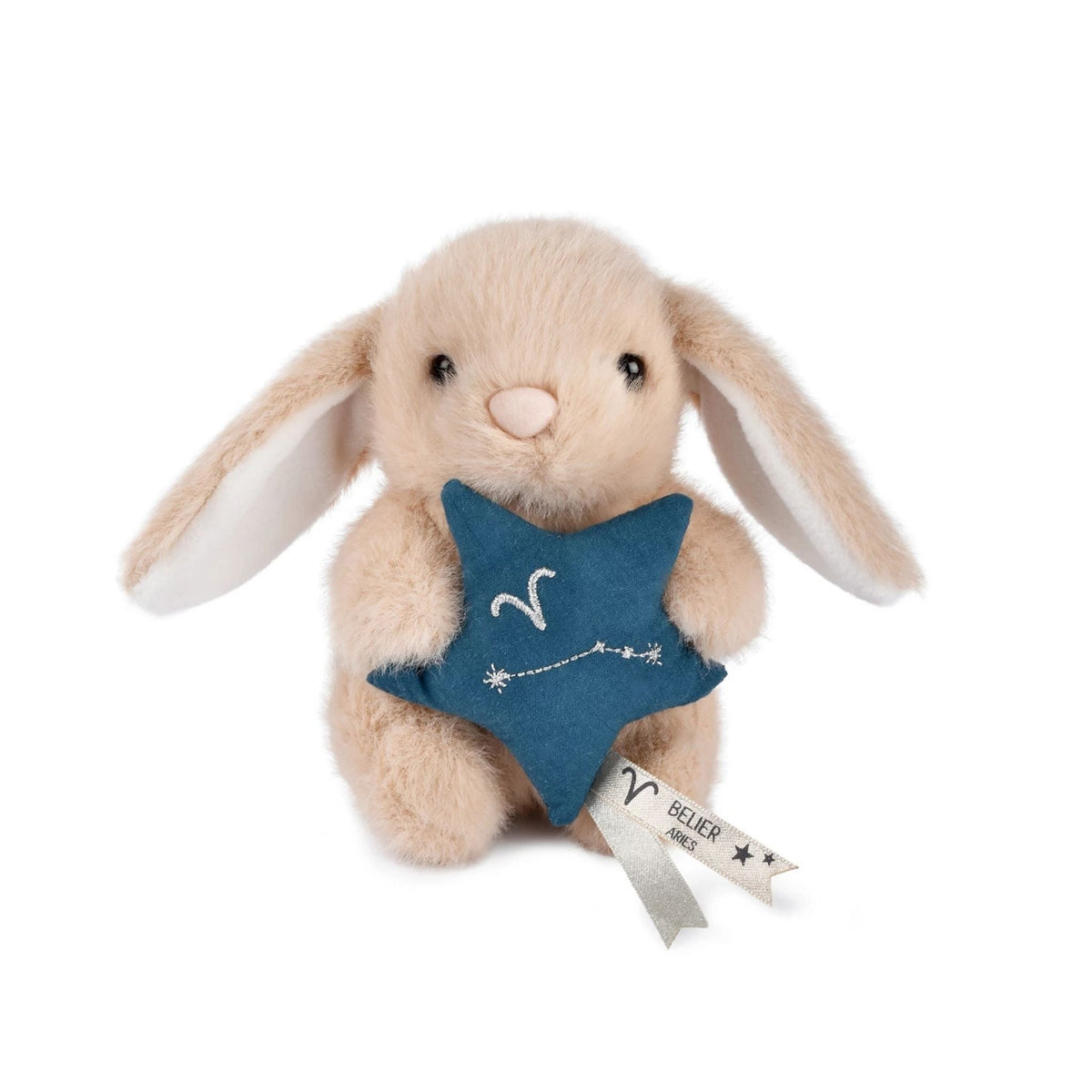 DOUDOU Kuscheltier Sternzeichen Hase personalisiert - wunderwunsch