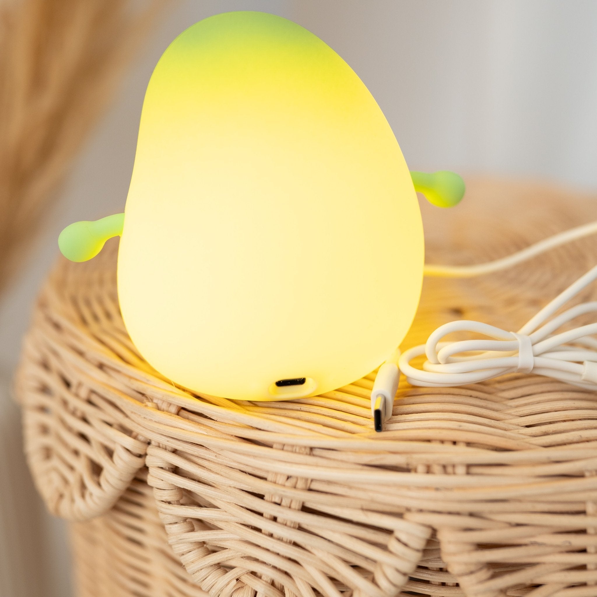 ECO LIGHT Nachtlicht - Dino, Avocado - wunderwunsch