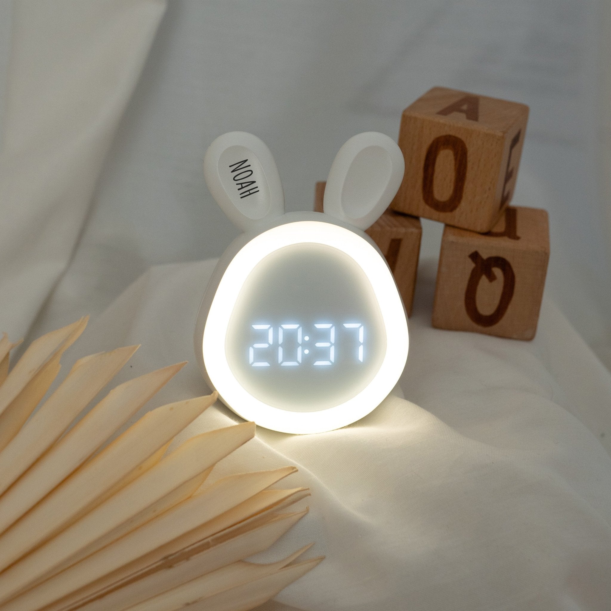 ECO LIGHT Wecker - Hasenkopf - wunderwunsch