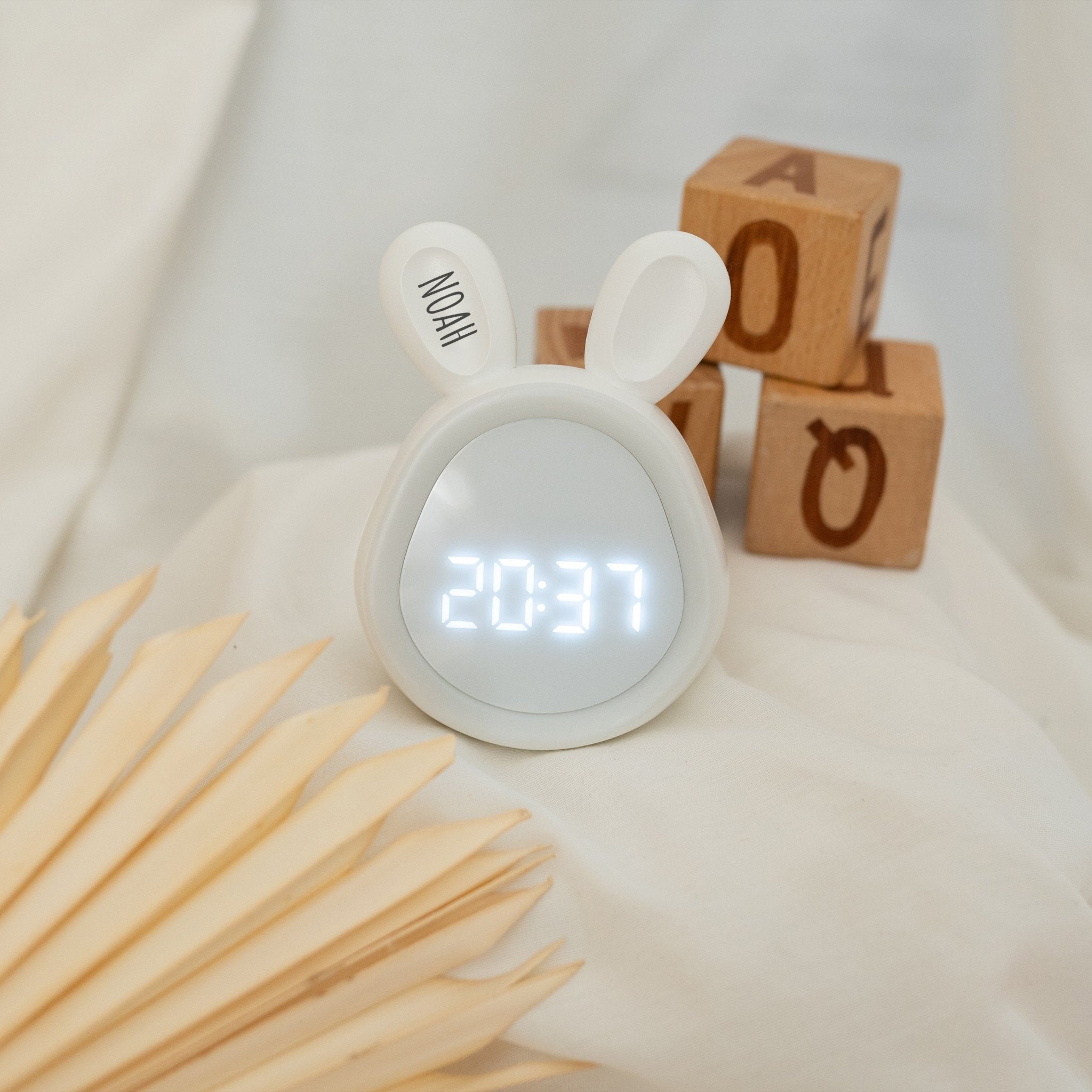 ECO LIGHT Wecker - Hasenkopf - wunderwunsch