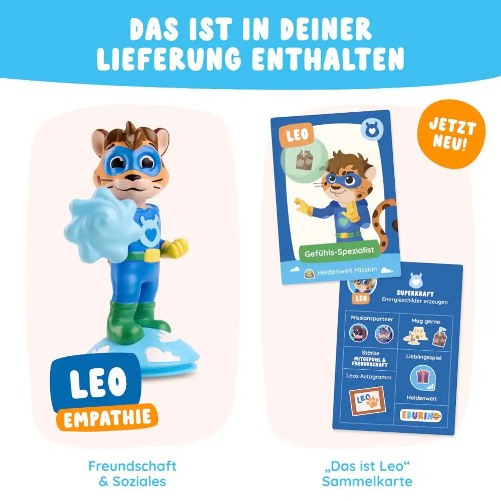 EDURINO Figur Leo - Freundschaft und Soziales - wunderwunsch