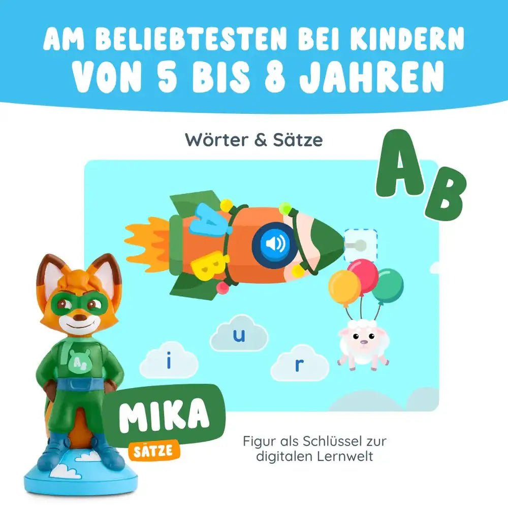 EDURINO Figur Mika - Wörter & Sätze - wunderwunsch