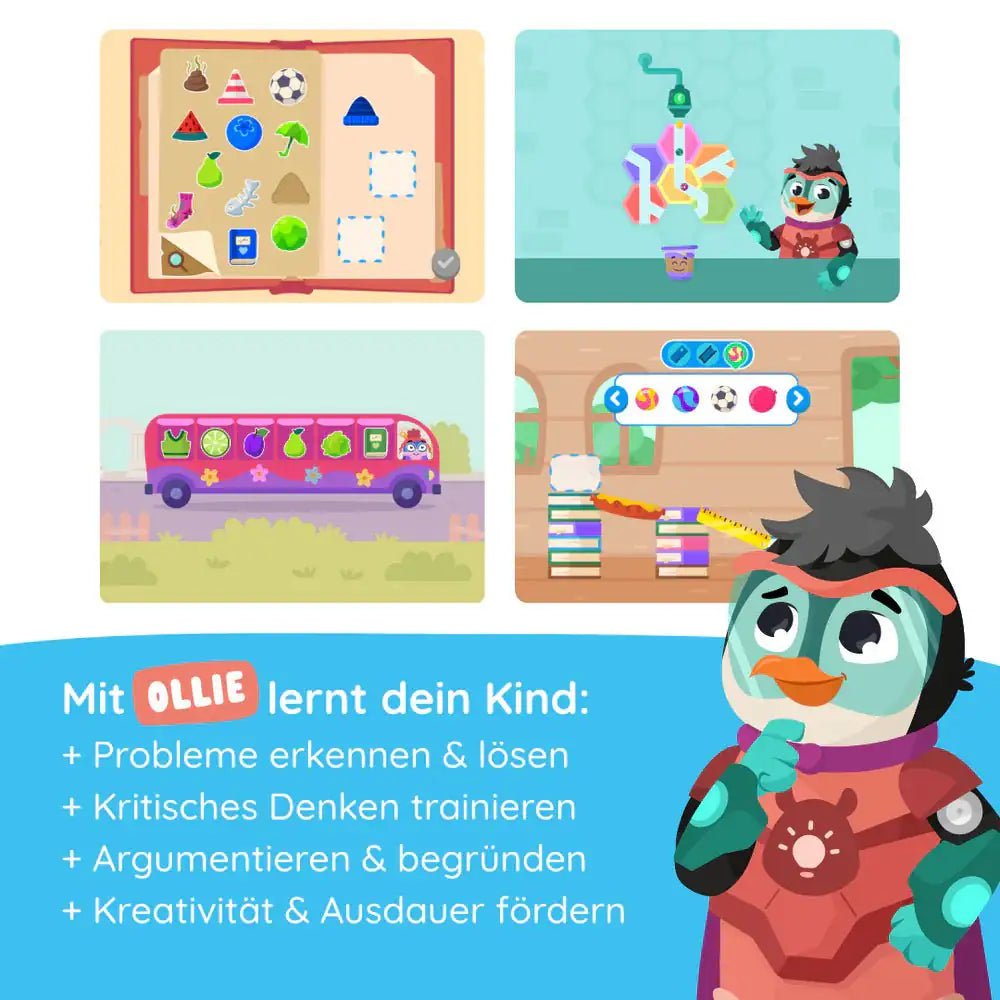 EDURINO Figur Ollie - Probleme lösen & Argumentieren - wunderwunsch